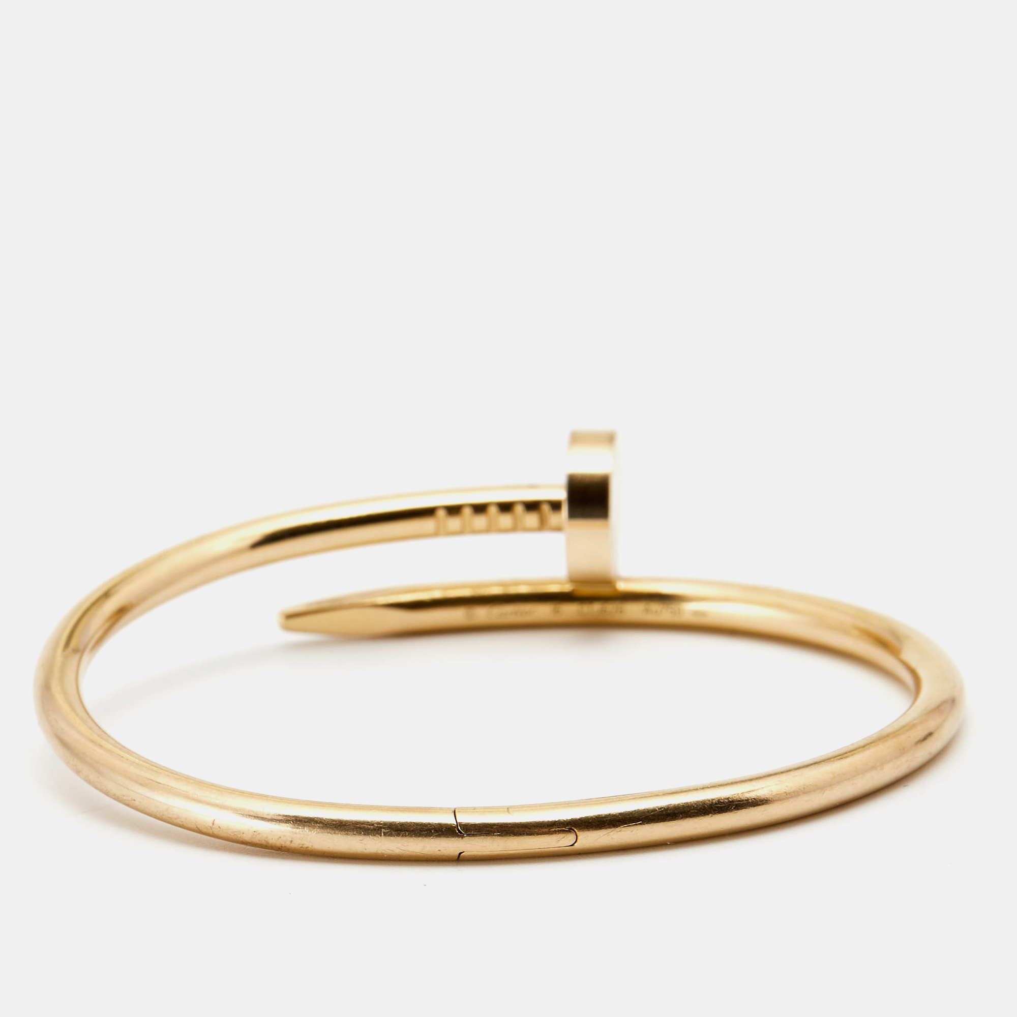

Cartier Juste Un Clou 18k Rose Gold Bracelet 16