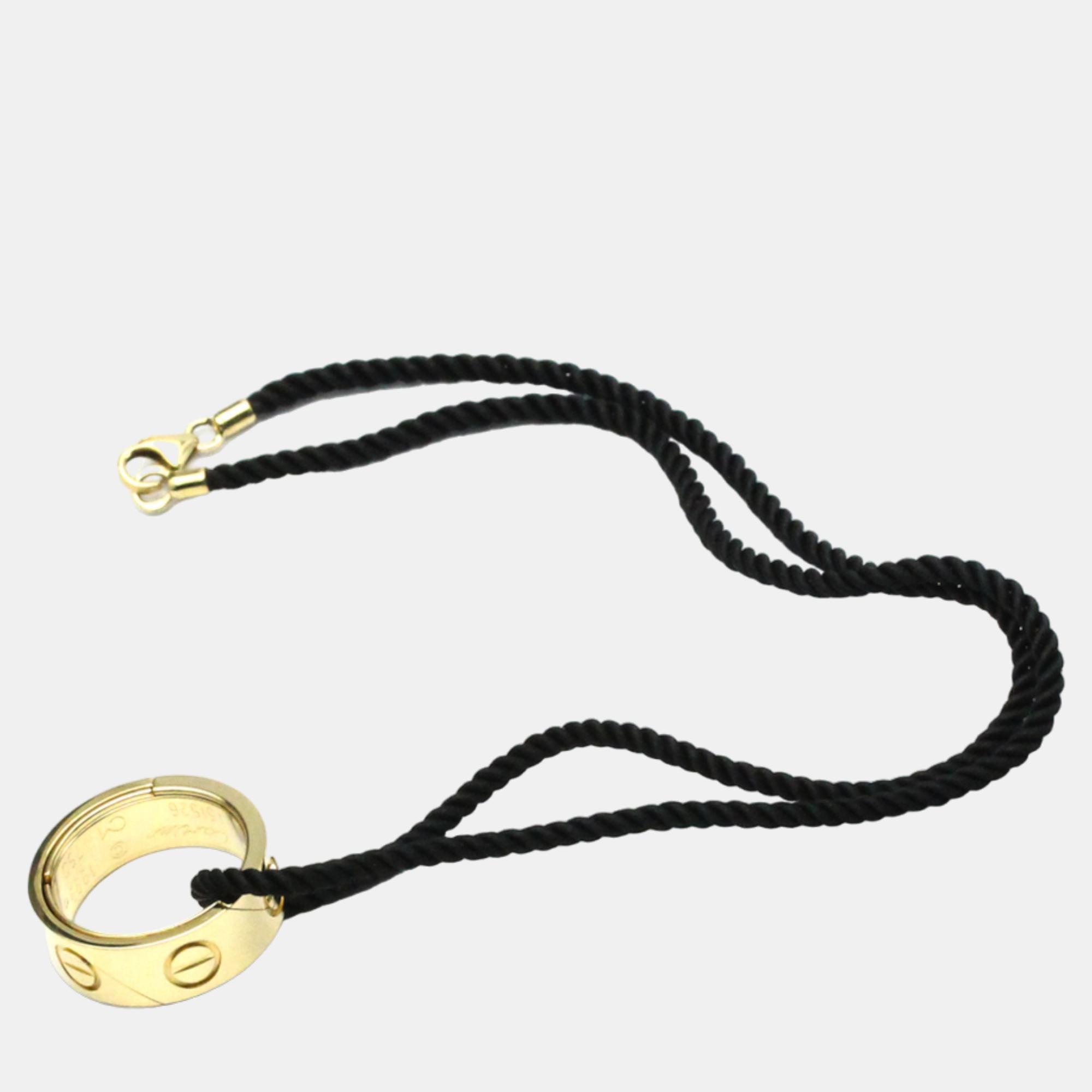 

Cartier Astro Love 18K Yellow Gold Necklace