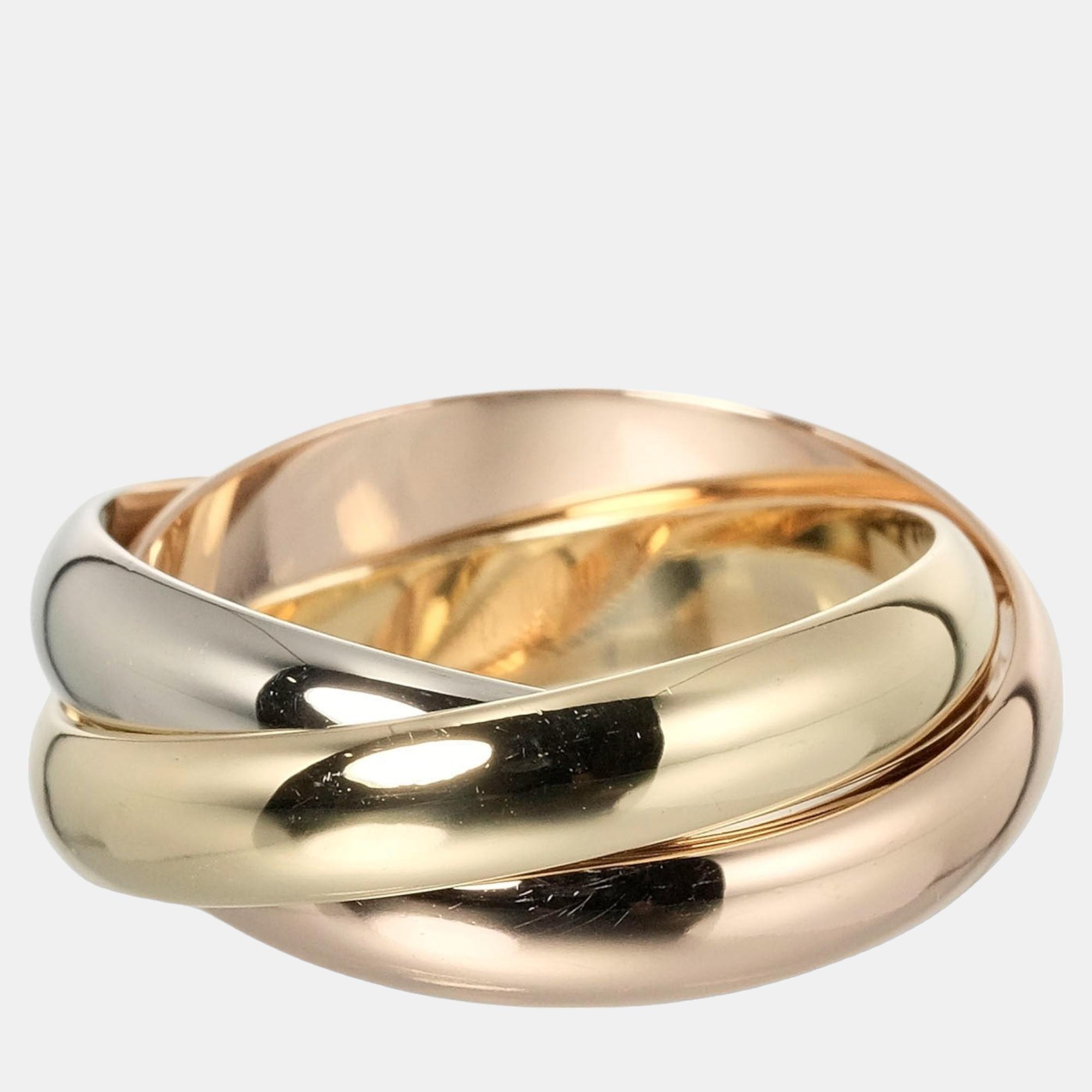 

Cartier Gold Yellow Gold Trinity ring jewelry