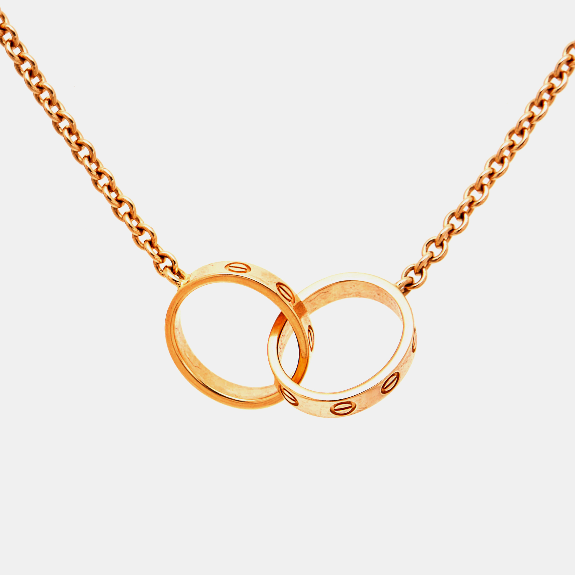 

Cartier Love Interlocking Loops 18k Rose Gold Bracelet