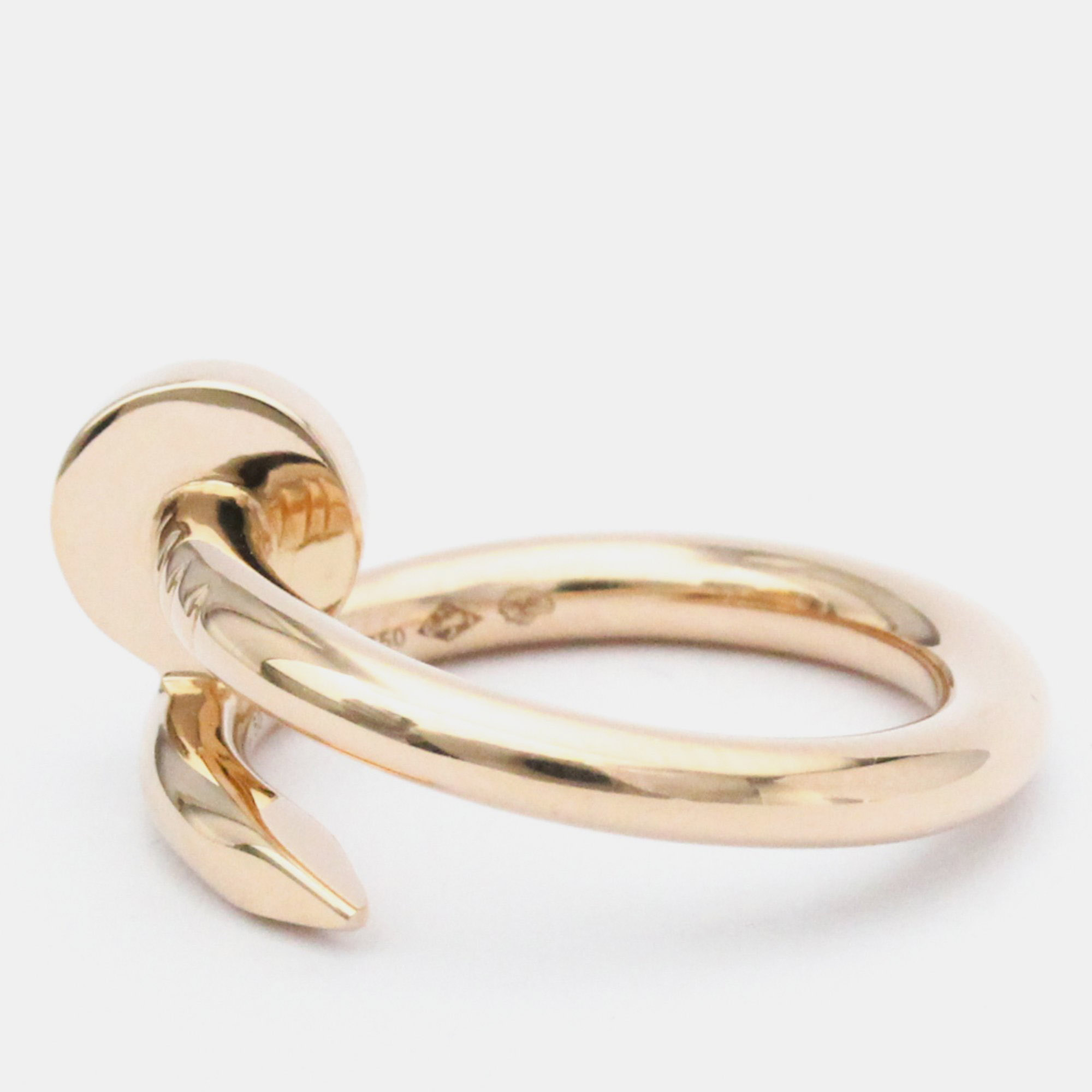 

Cartier Juste Un Clou 18K Rose Gold Ring EU 50