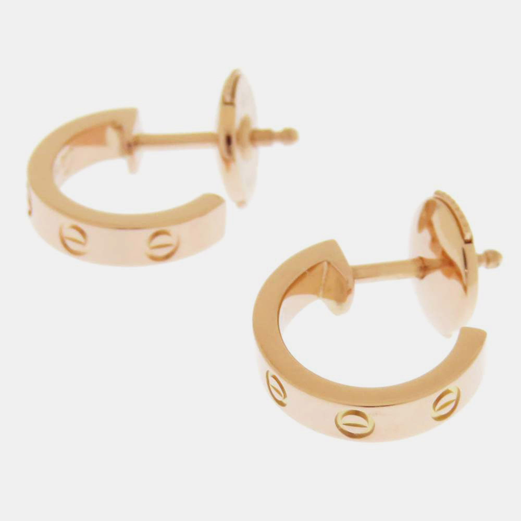 

Cartier Love 18K Rose Gold Earrings