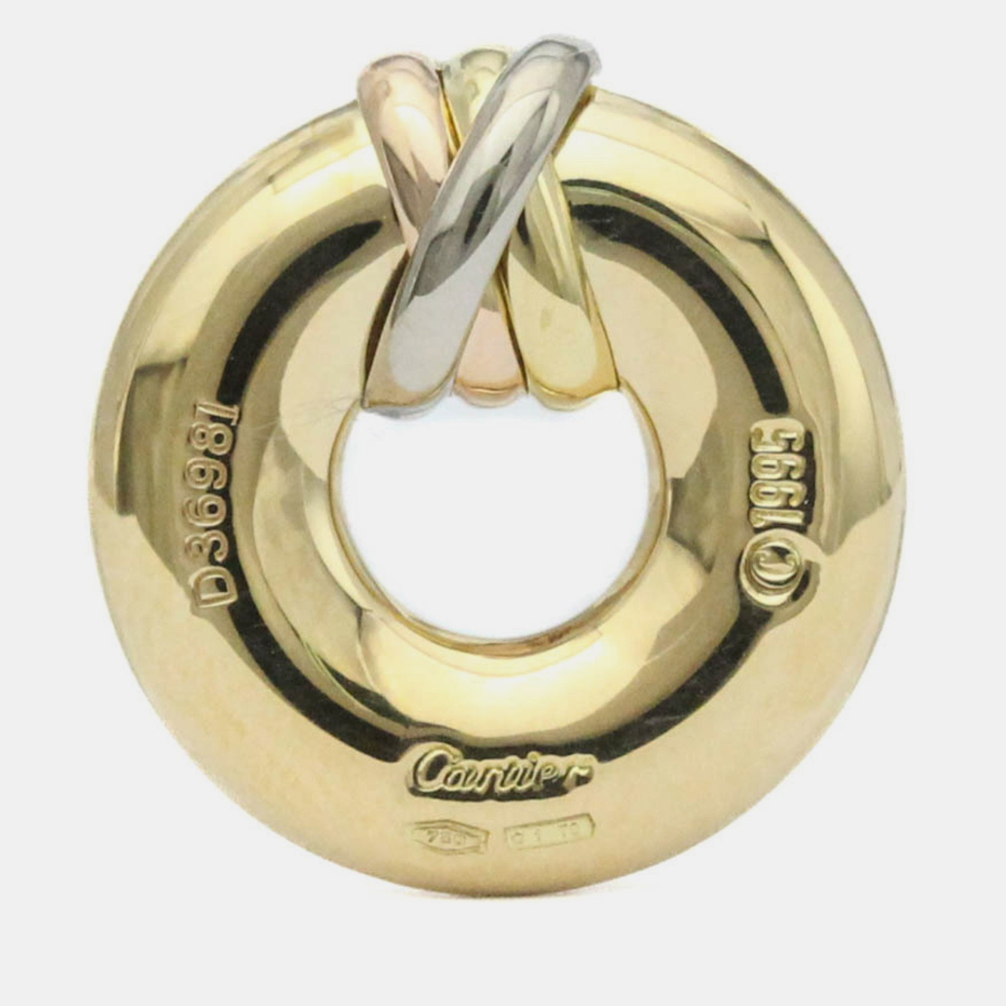 

Cartier Trinity 18K Yellow Rose and White Gold Charms and Pendants