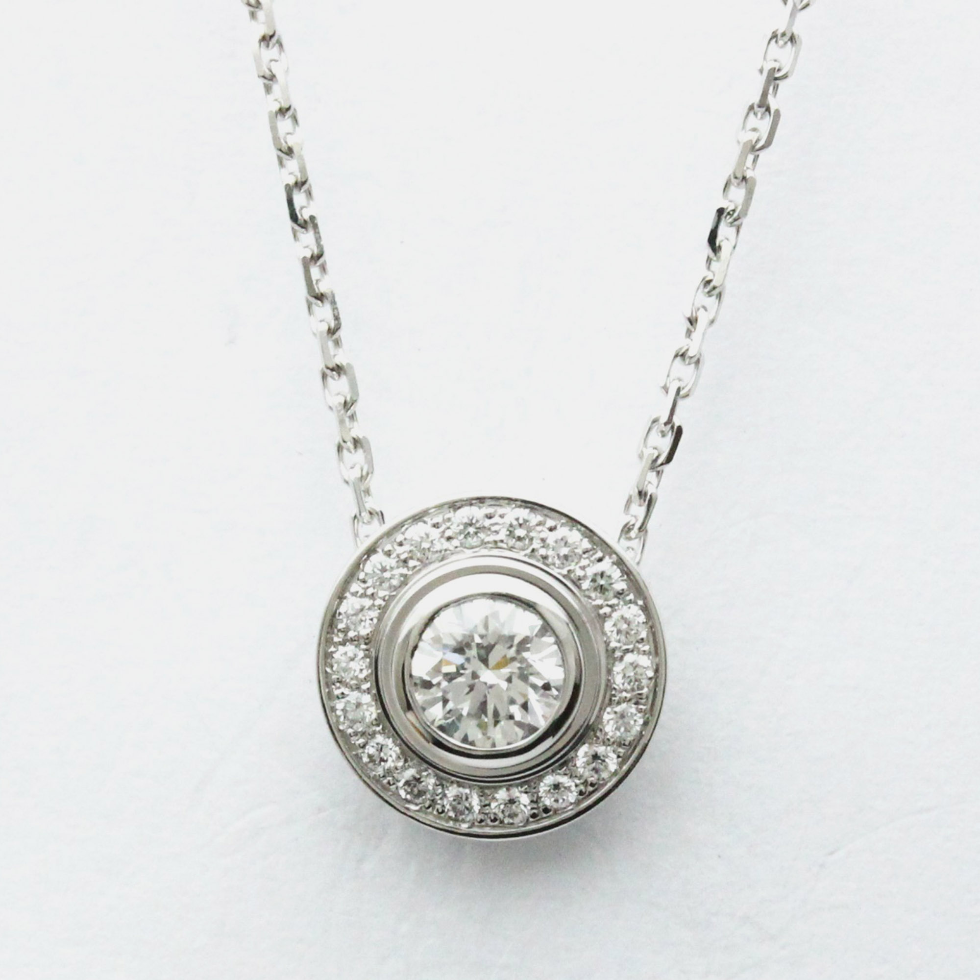 

Cartier D'amour 18K White Gold Diamond Necklace