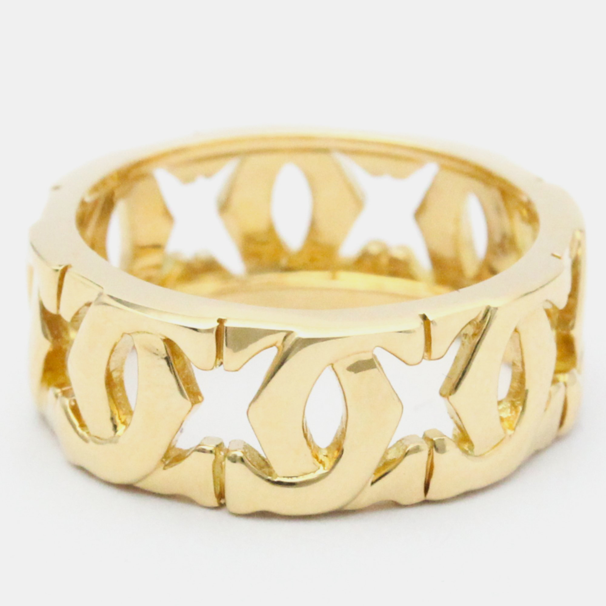 

Cartier Entrelacés 18K Yellow Gold Ring EU 52