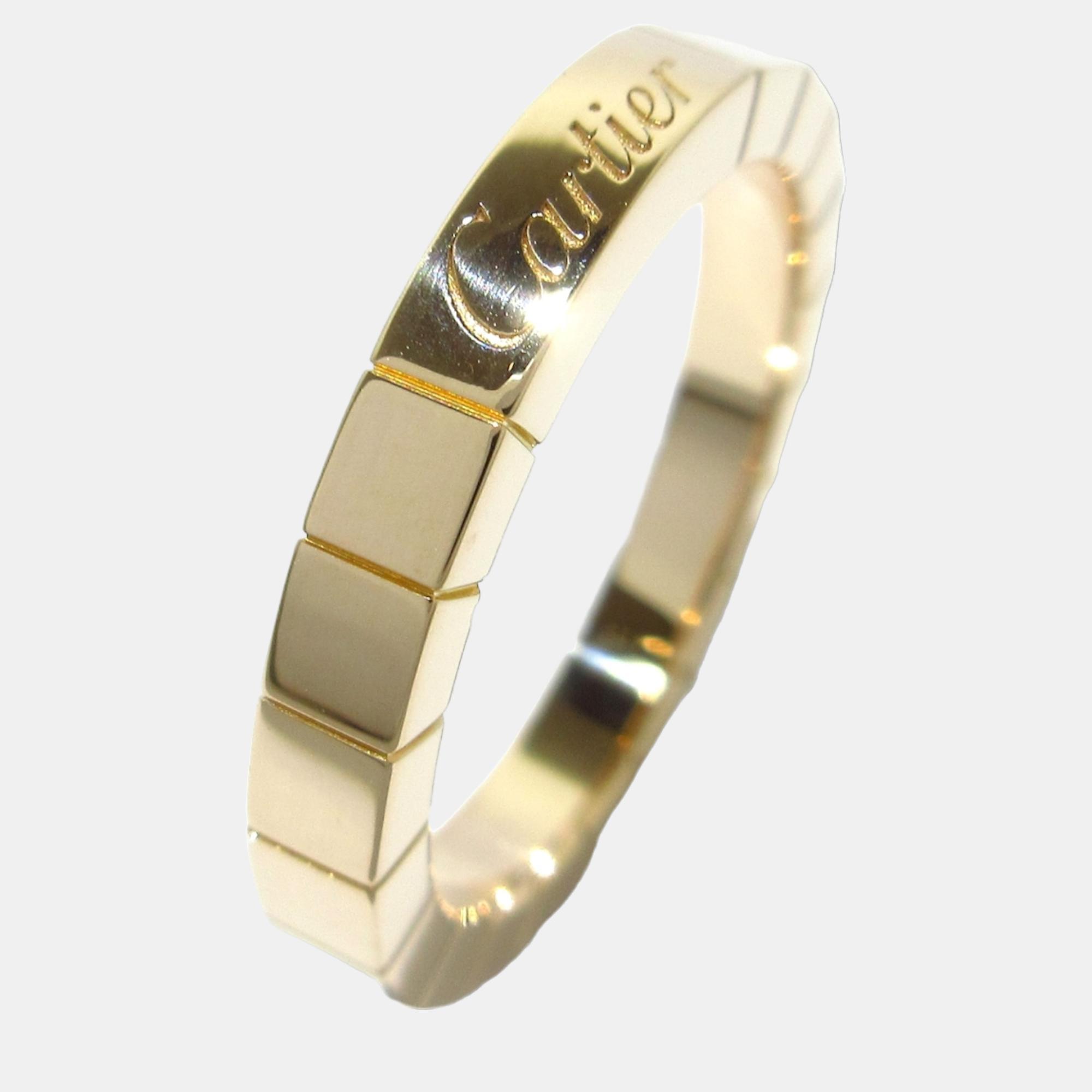 

Cartier Lanieres 18K Rose Gold Ring EU 53