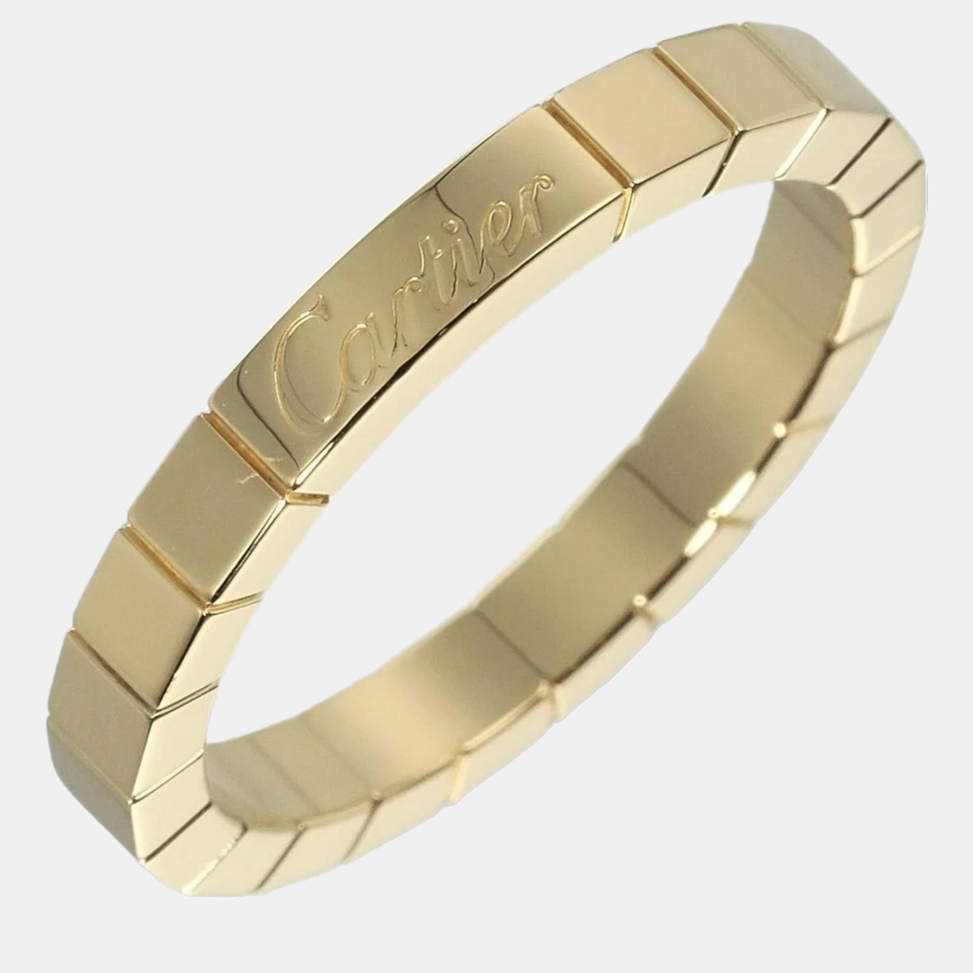 

Cartier Lanieres 18K Yellow Gold Ring EU 58