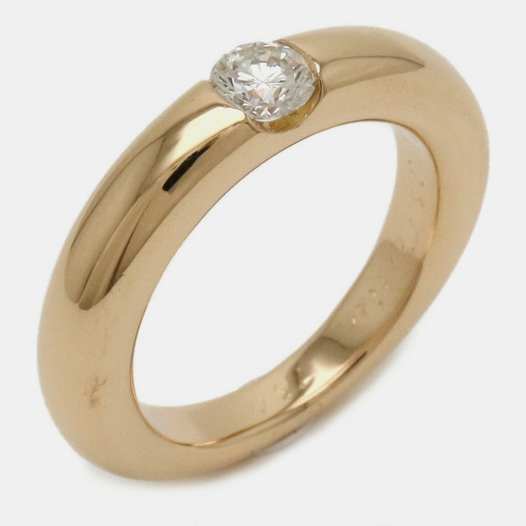 

Cartier Ellipse Date 18K Yellow Gold Diamond Ring EU 49