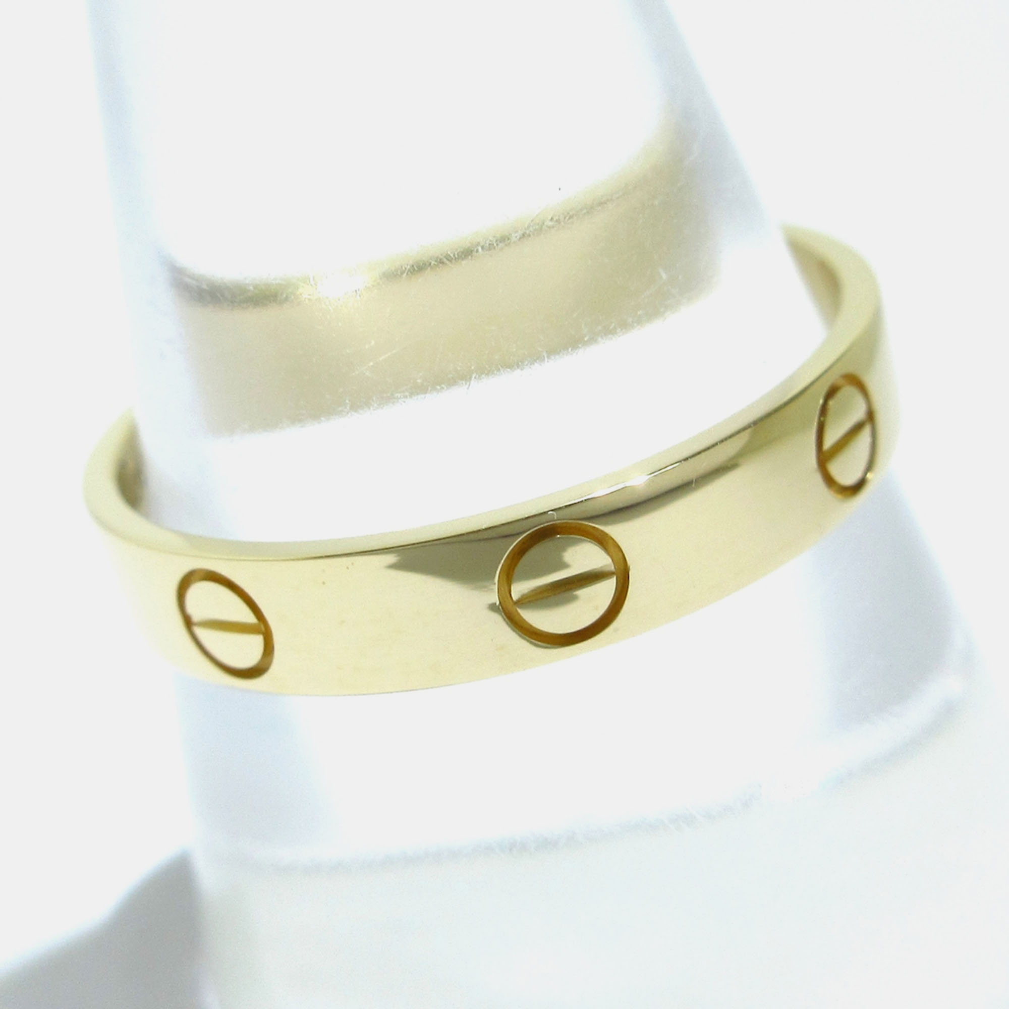 

Cartier Love 18K Yellow Gold Ring EU 60