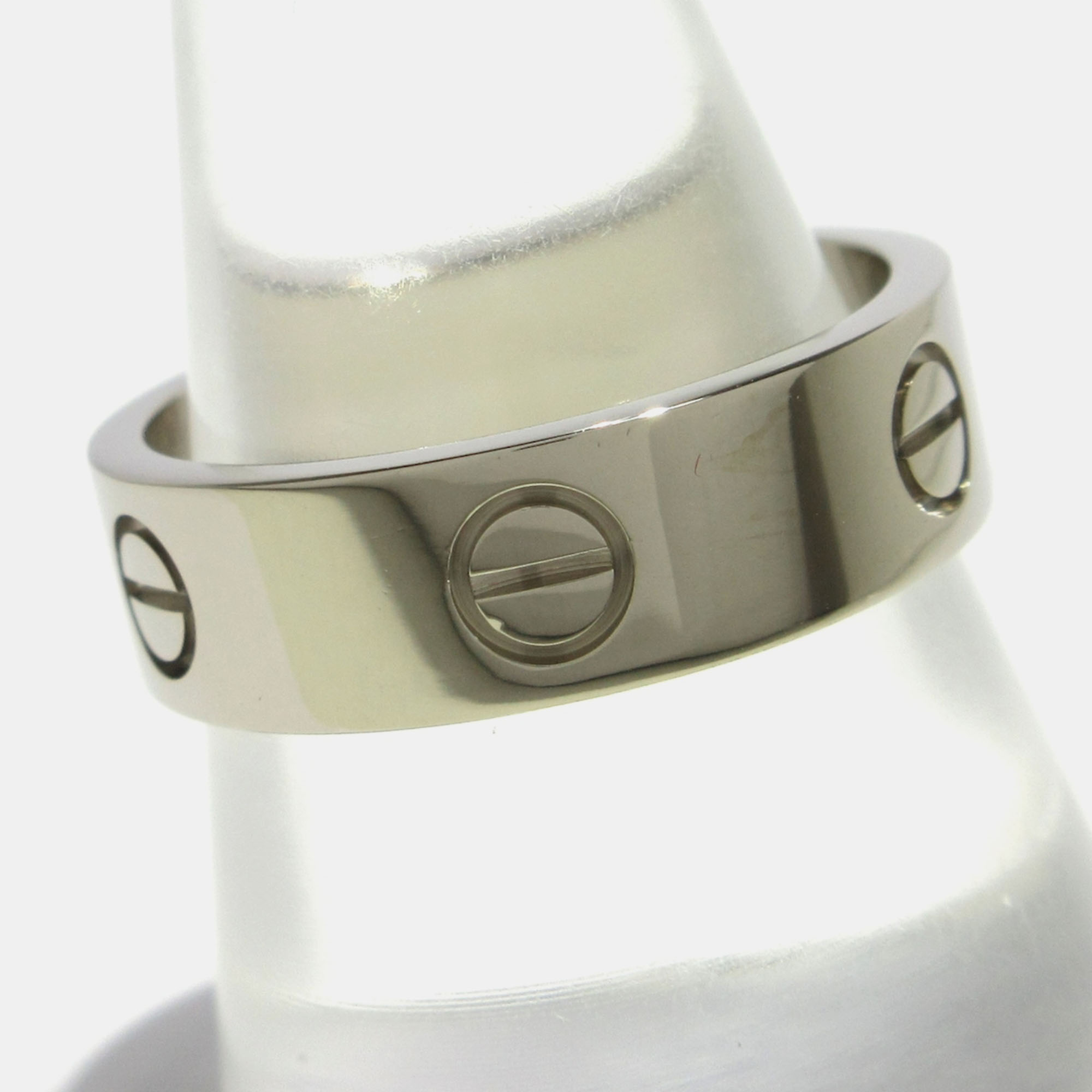 

Cartier Love 18K White Gold Ring EU 58