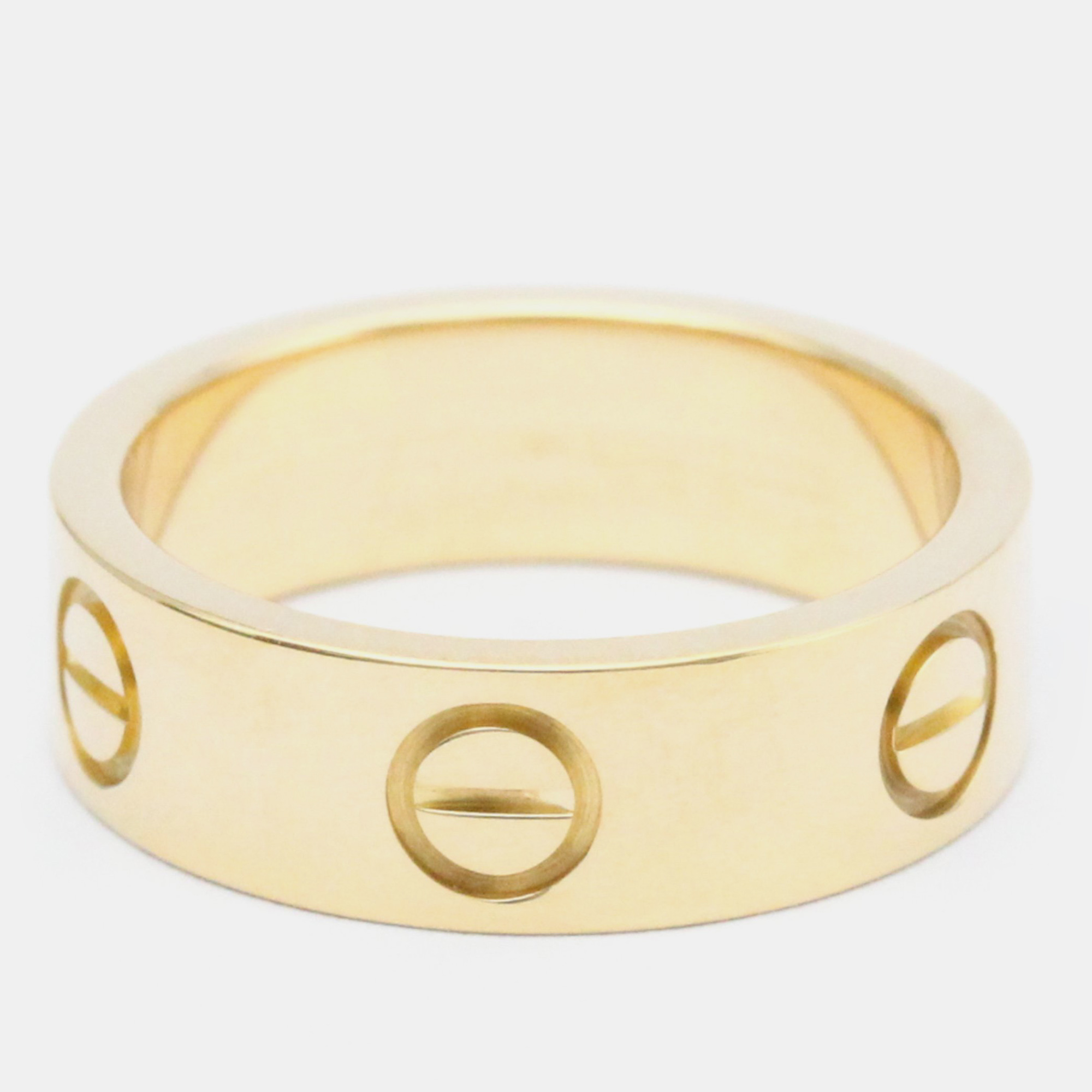 

Cartier Love 18K Yellow Gold Ring EU 49