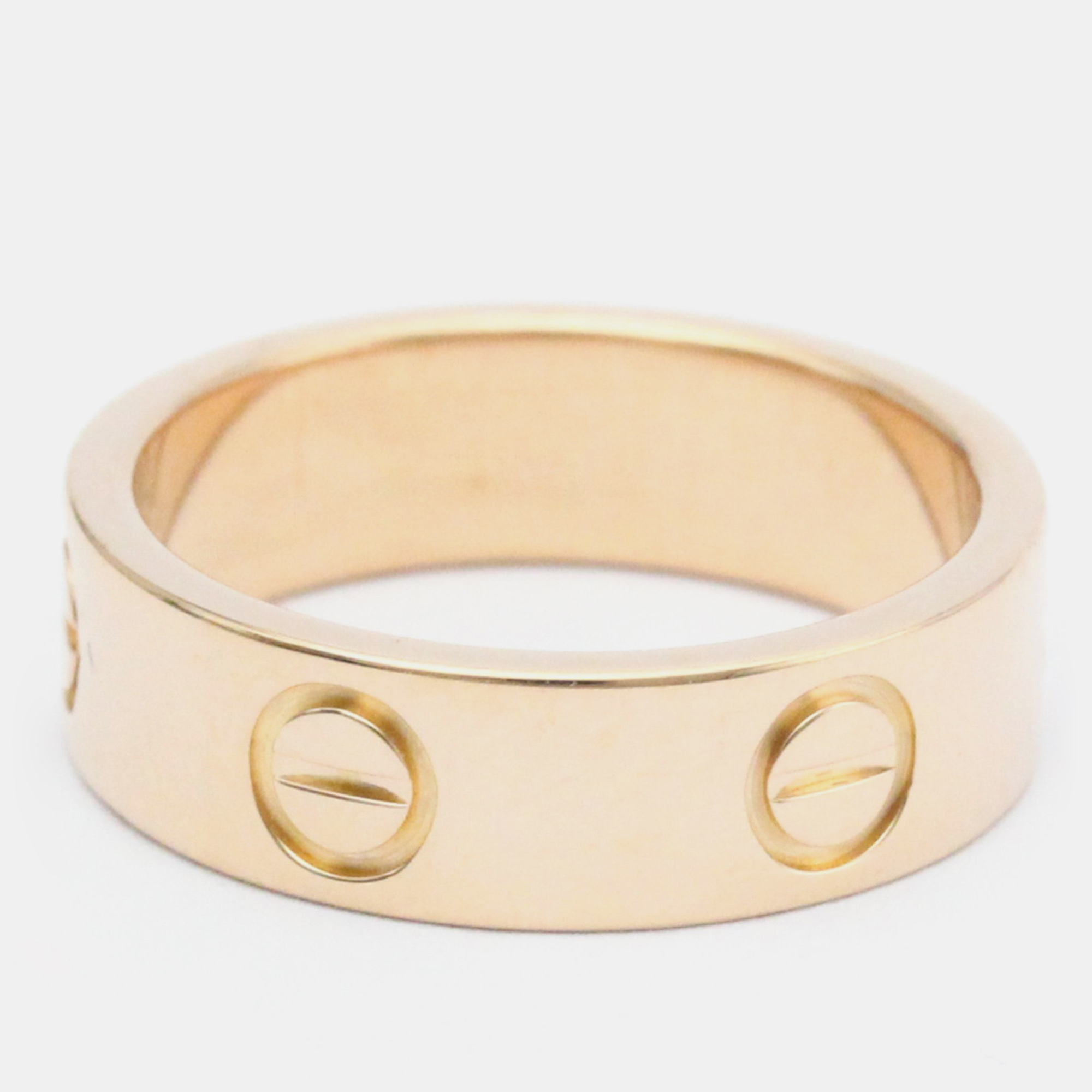 

Cartier Love 18K Rose Gold Ring EU 51