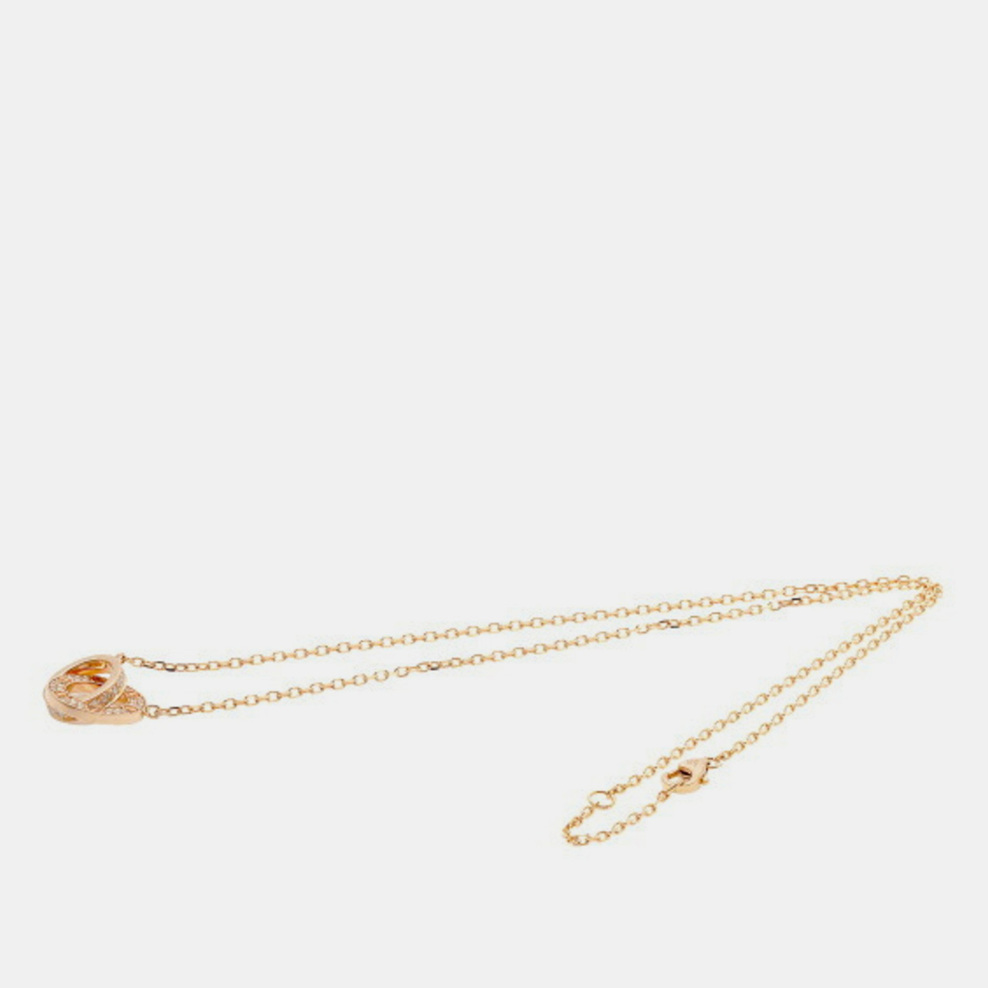 

Cartier Love 18K Rose Gold Diamond Necklace