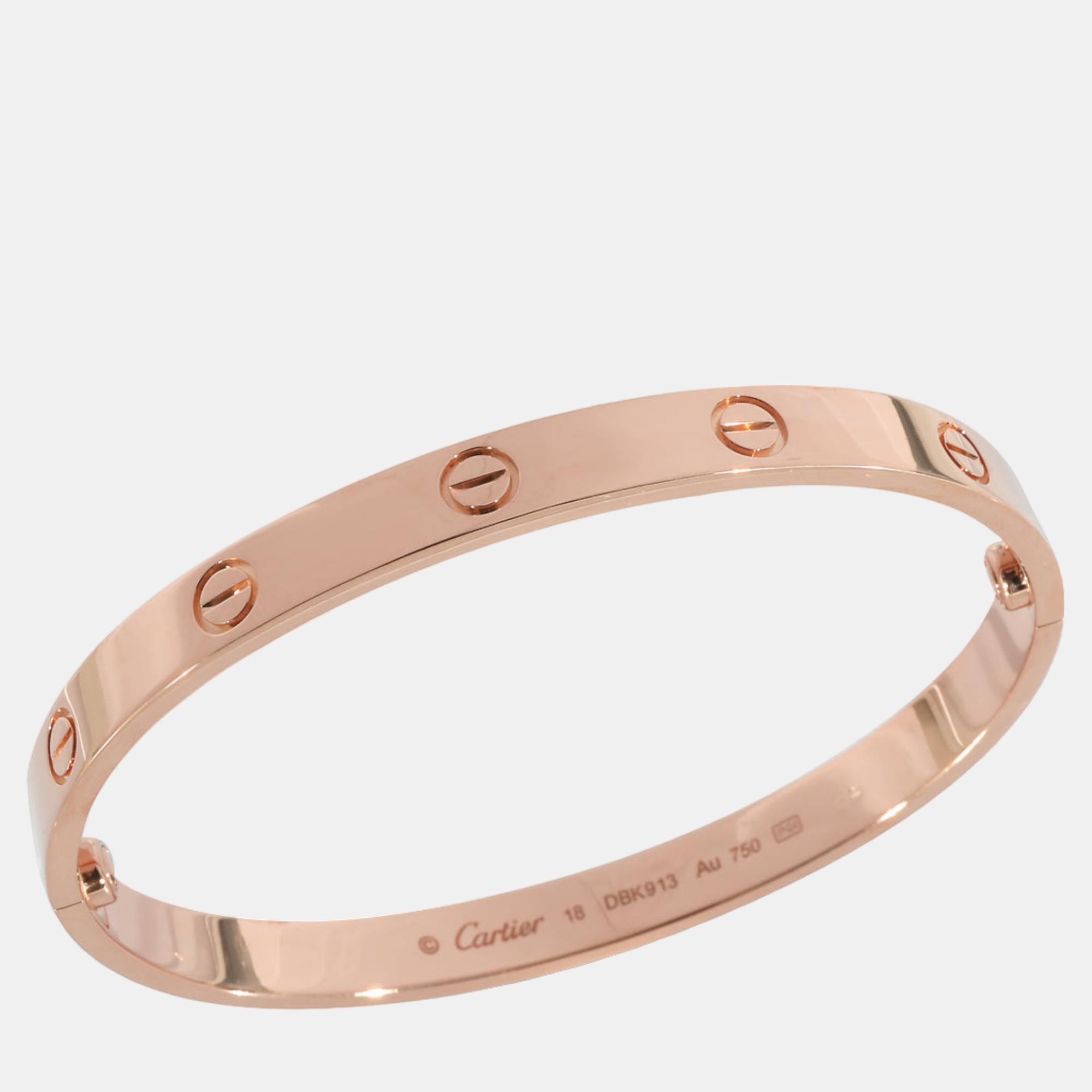 

Cartier Love Bracelet in 18k Rose Gold