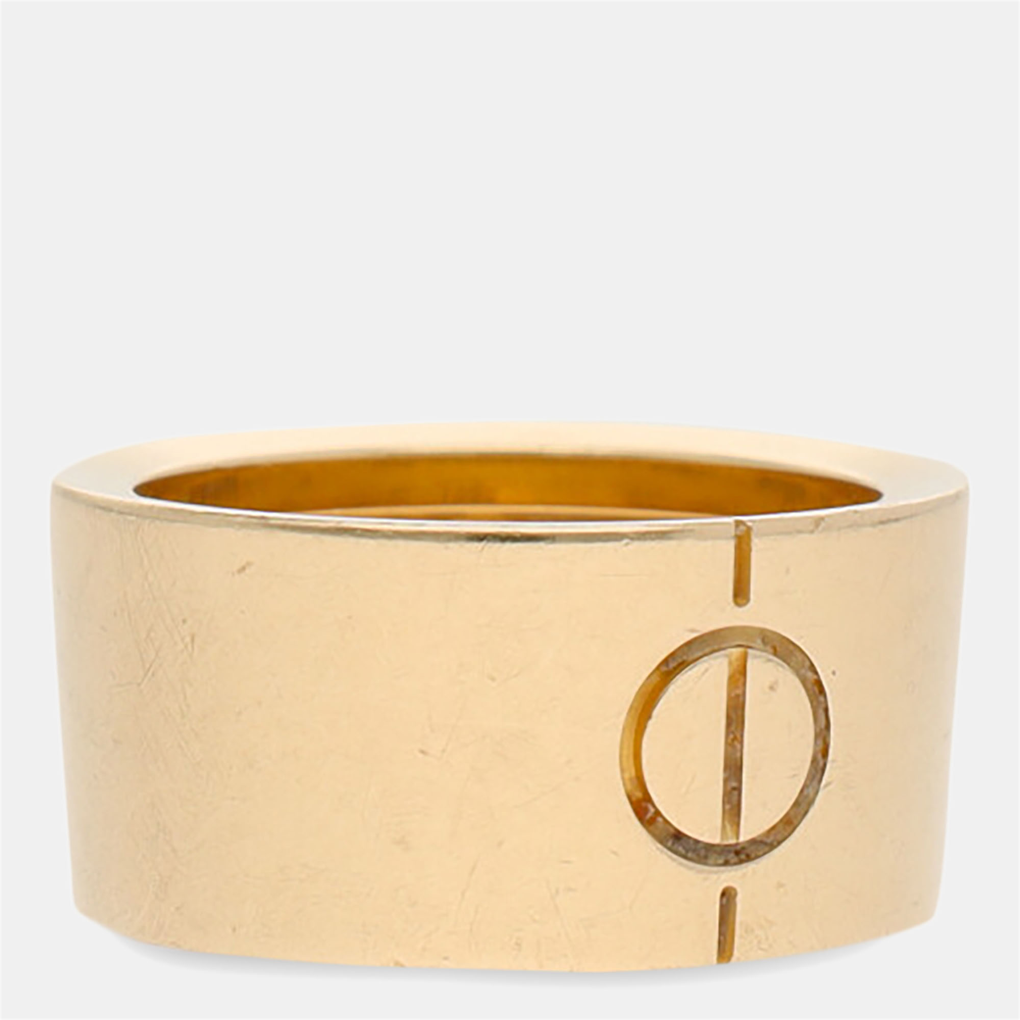 

Cartier Women's Yellow Gold Band Ring - Gold
