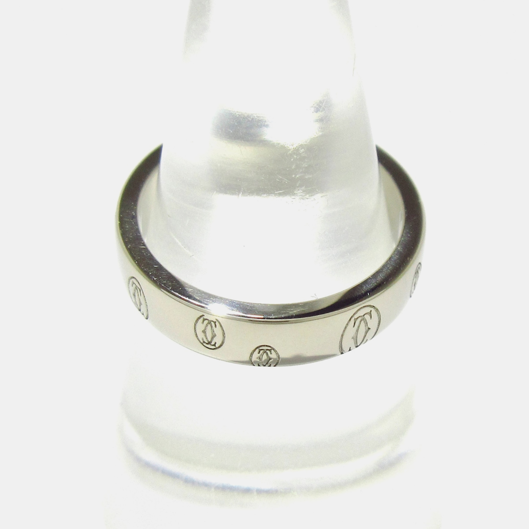 

Cartier Happy Birthday 18K White Gold Ring EU 49