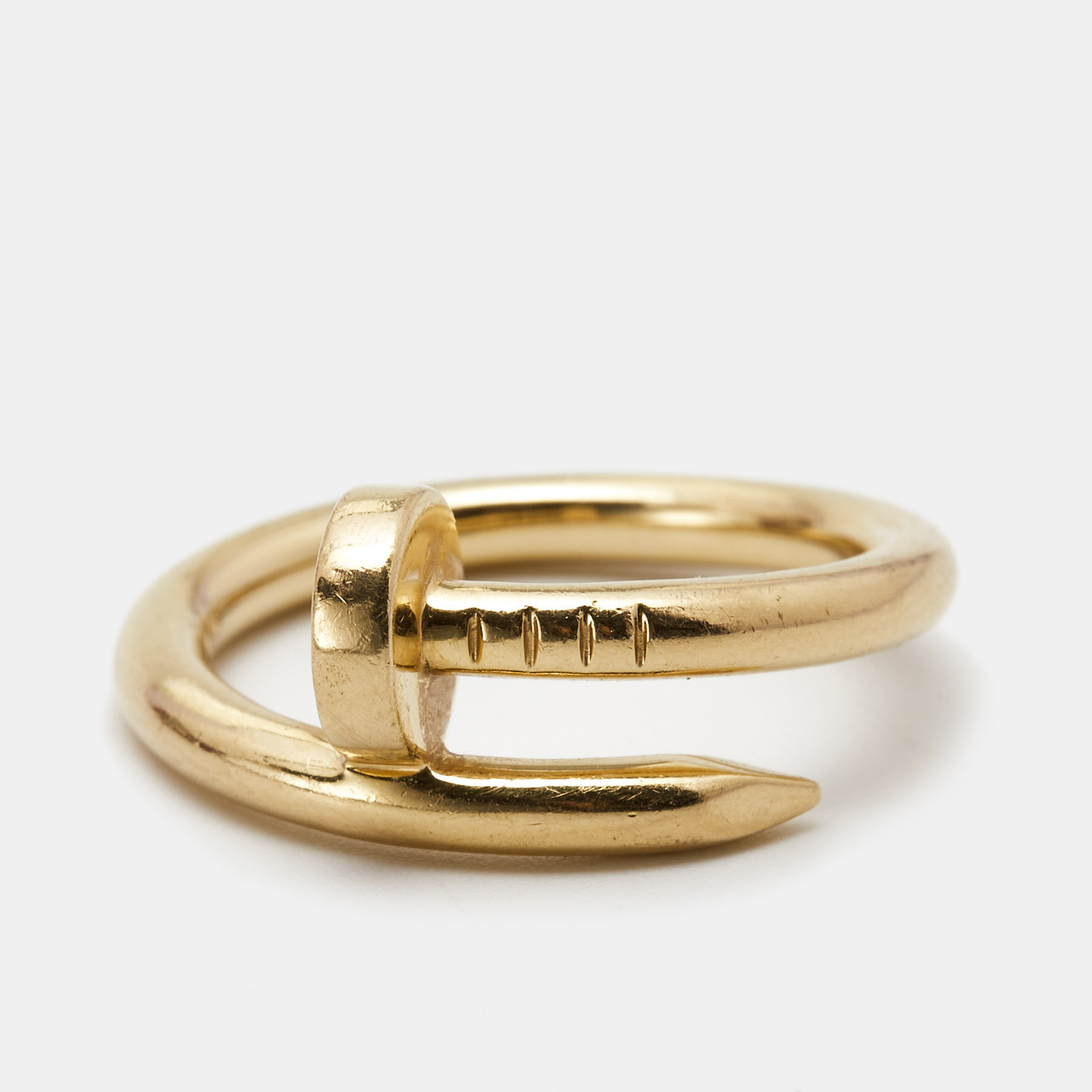 

Cartier Juste Un Clou 18K Yellow Gold Ring Size
