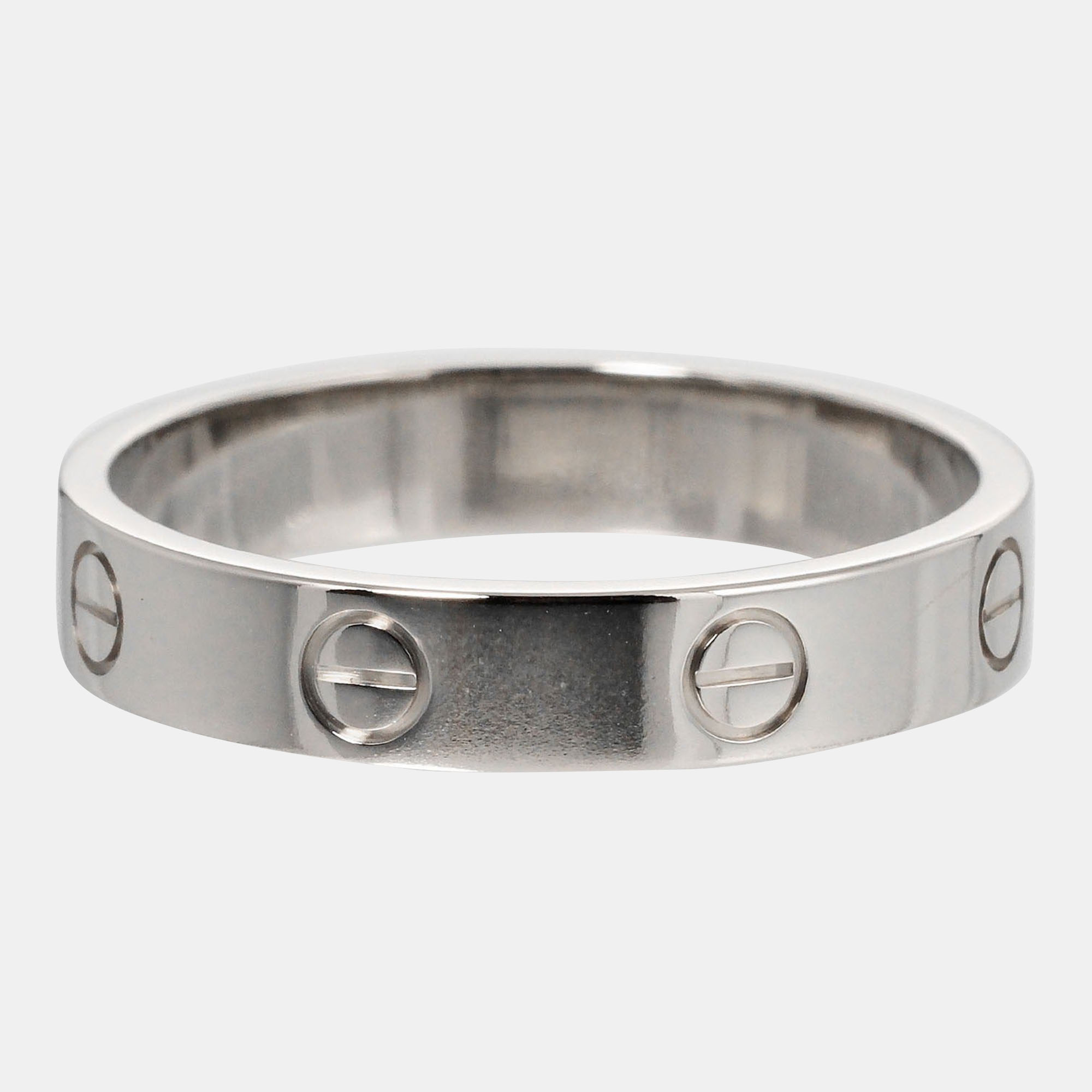 

Cartier Love 18K White Gold Ring EU 58