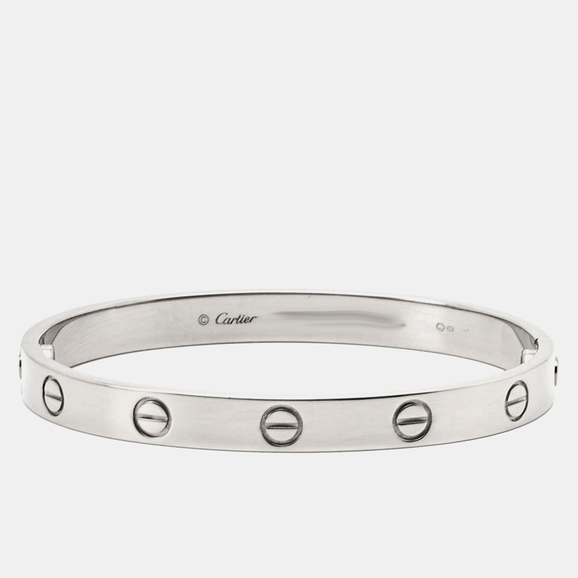 

Cartier Love 18k White Gold Bracelet 16