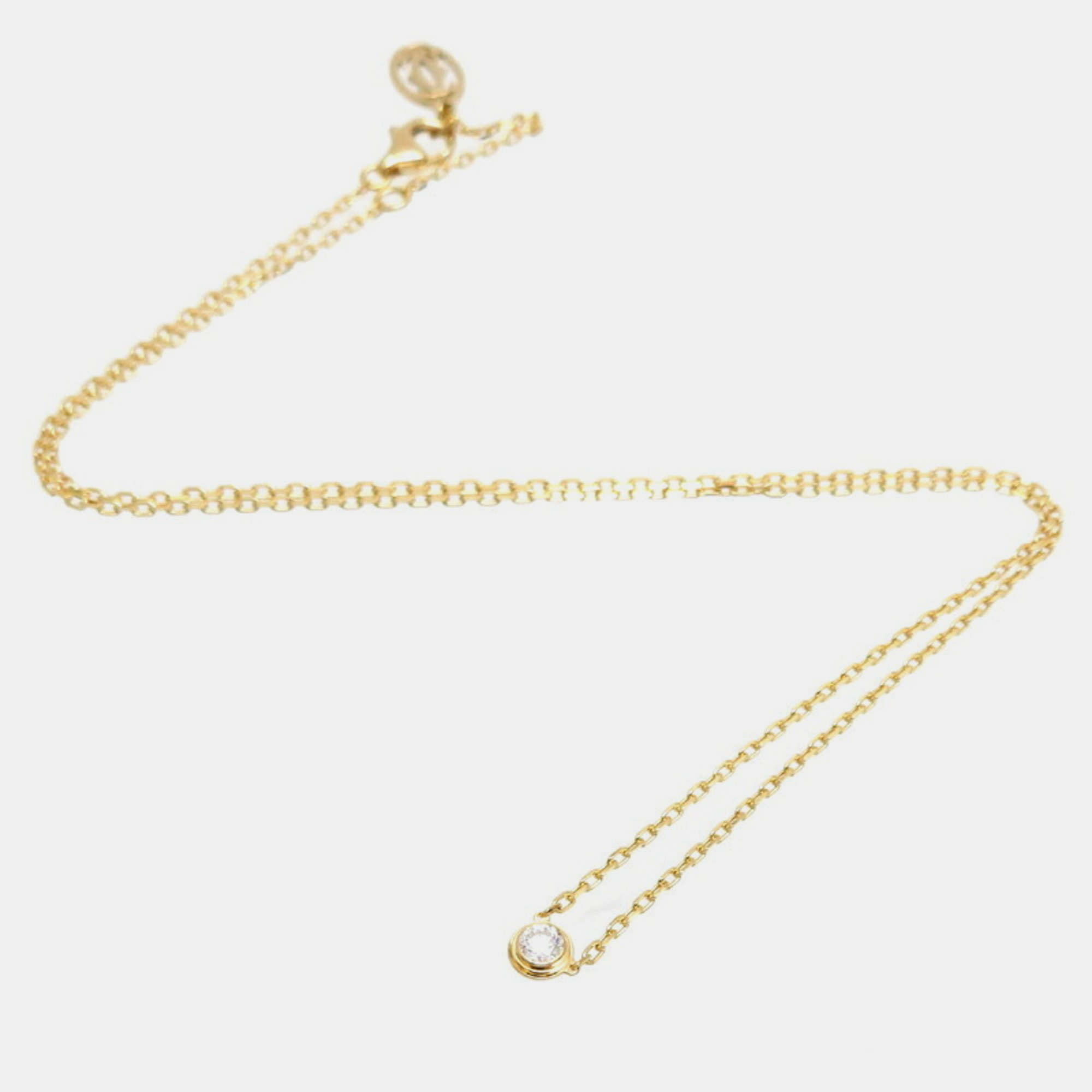 

Cartier D'amour Small 18K Yellow Gold Diamond Necklace