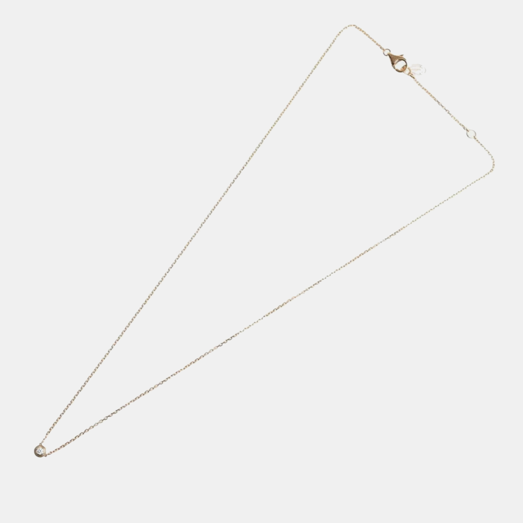 

Cartier D'amour  18K Yellow Gold Diamond Necklace