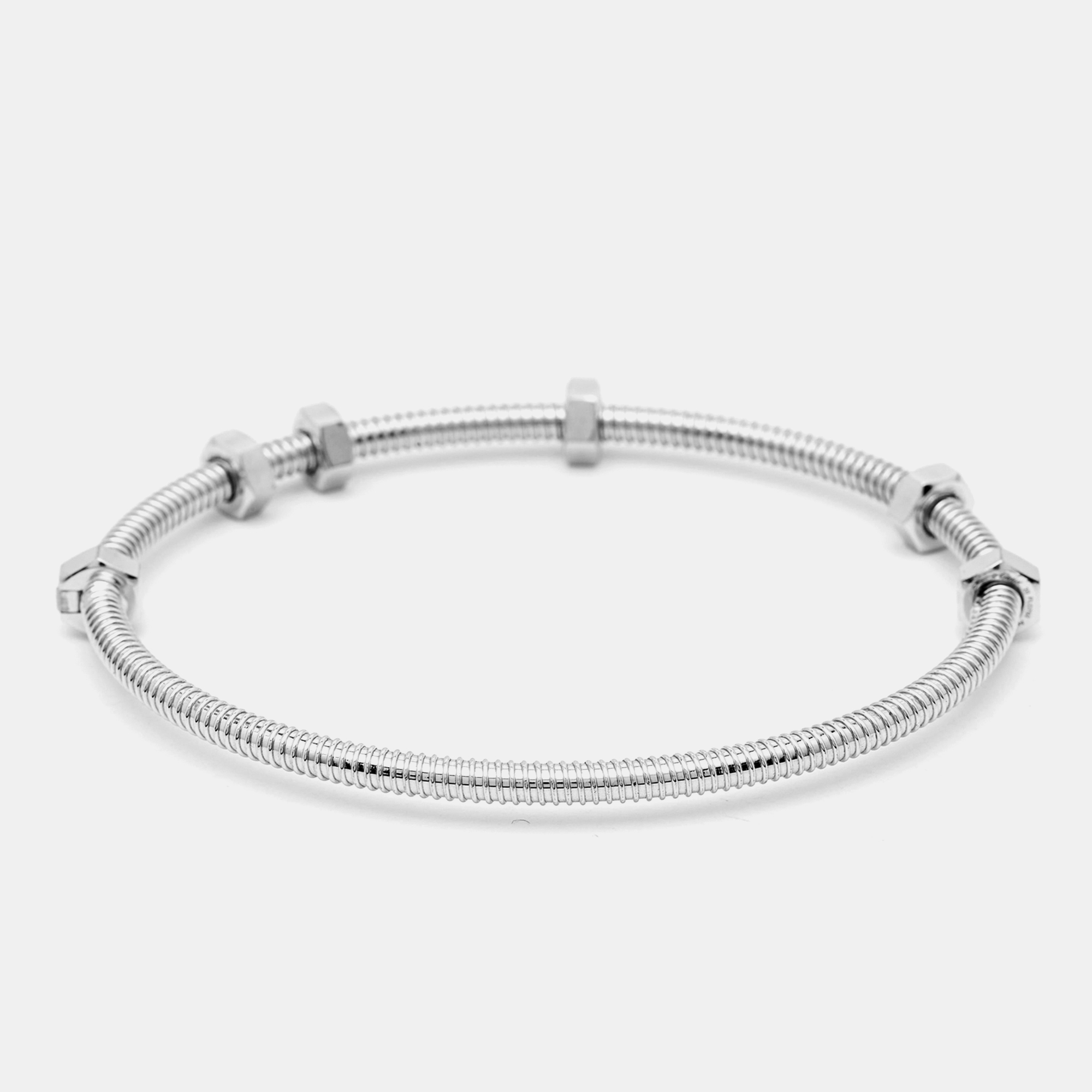 

Cartier Ecrou de Cartier 18K White Gold Bracelet 20