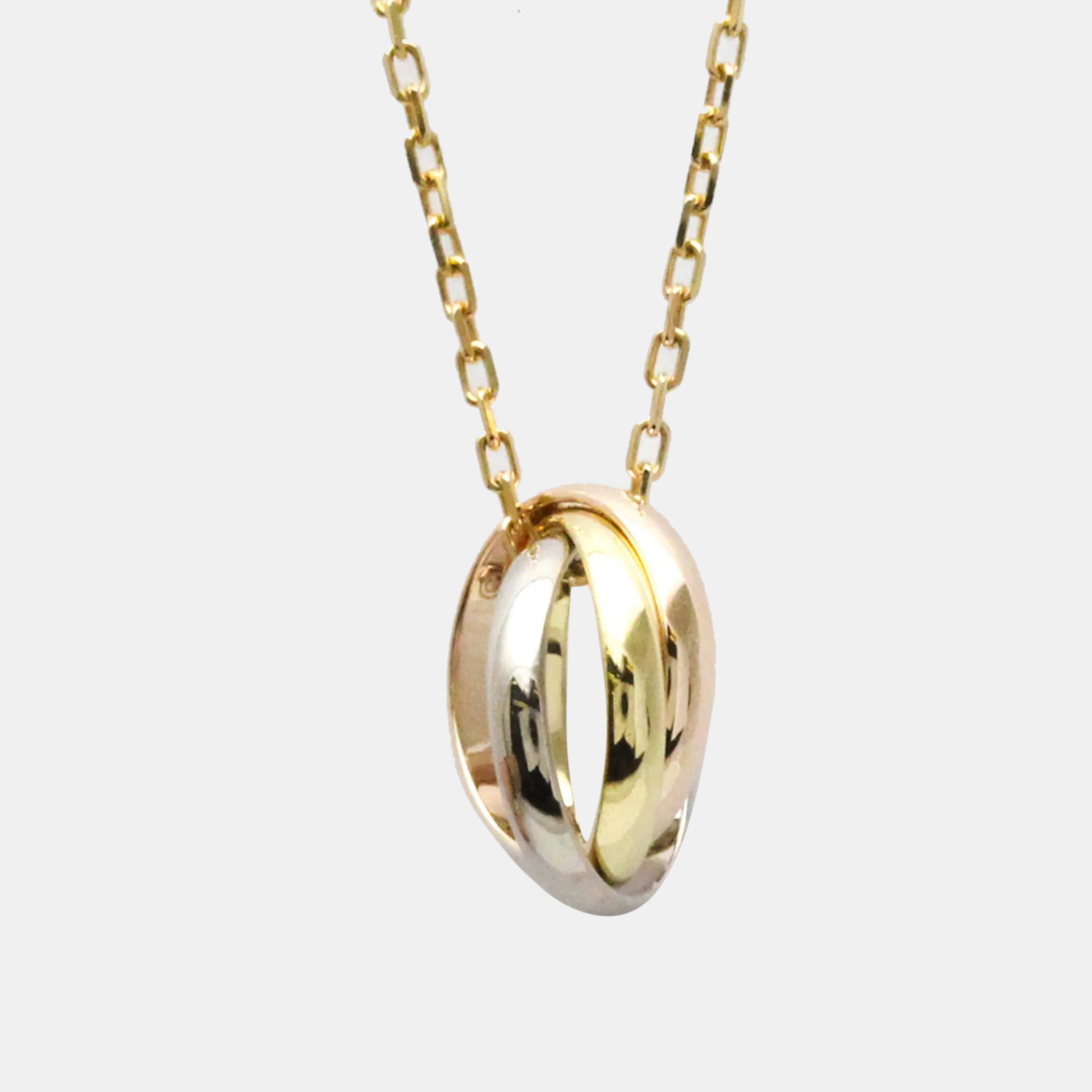 

Cartier 18K Yellow, Rose and White Gold Trinity Pendant Necklace