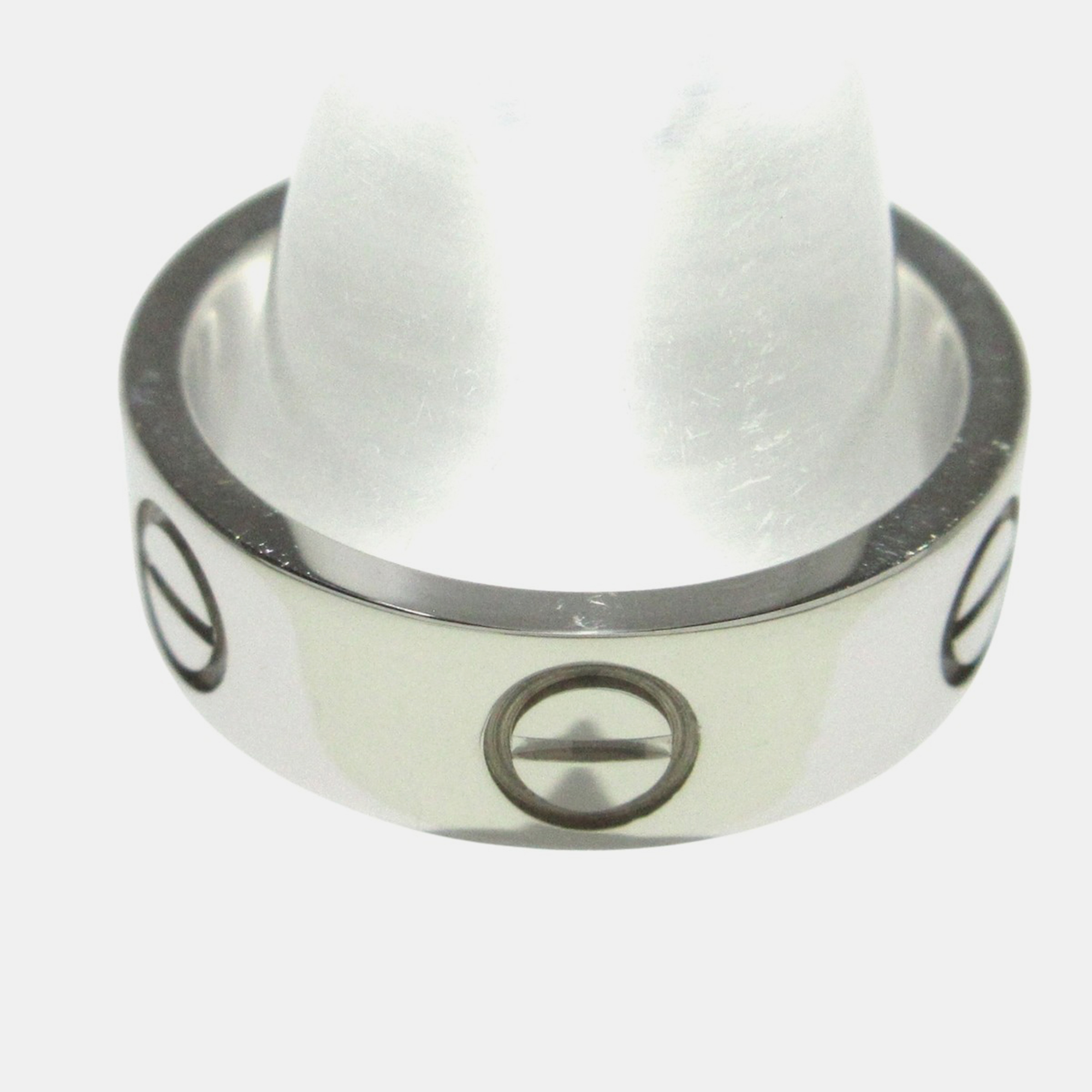 

Cartier Love Vintage 18K White Gold Ring EU 49