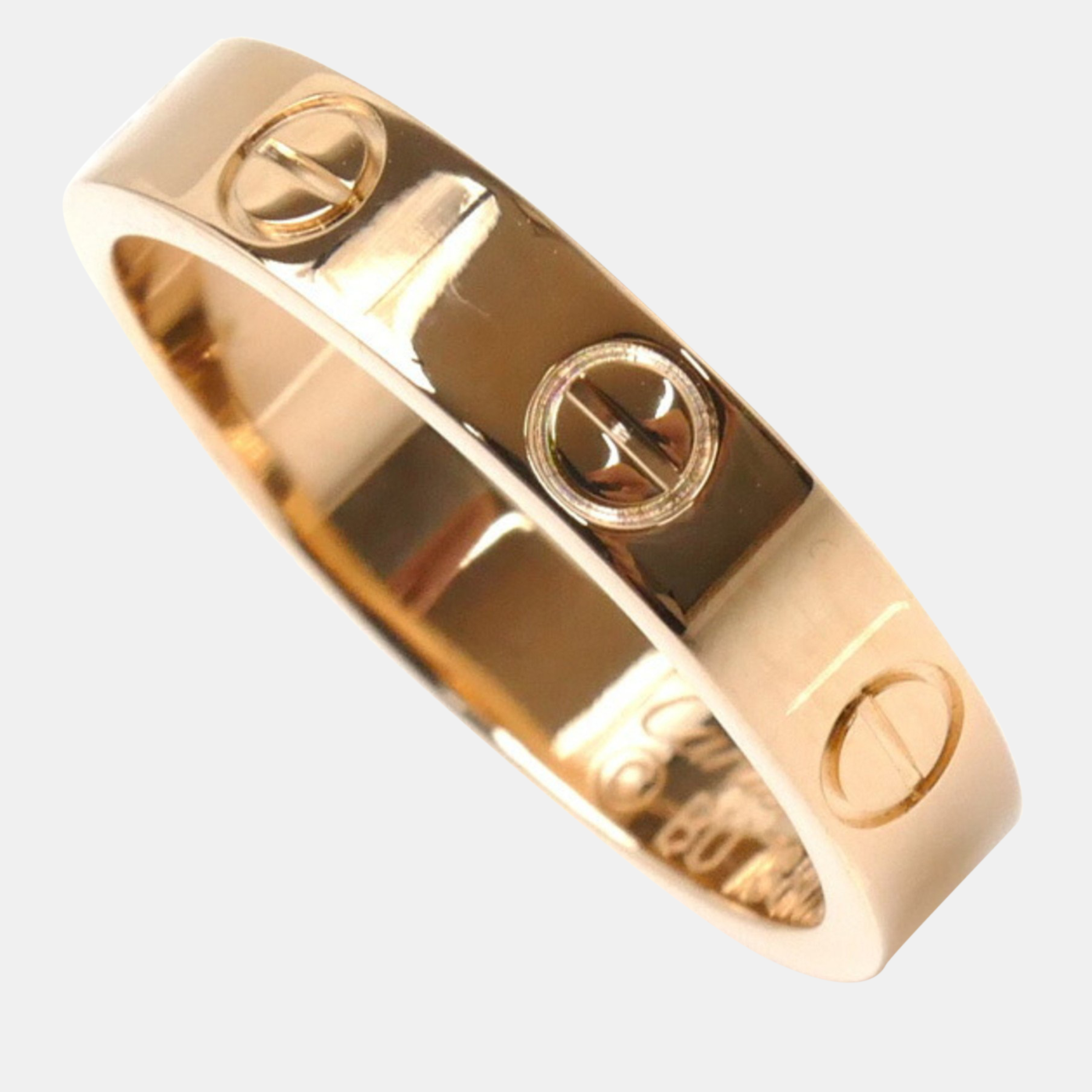 

Cartier Love Rose Gold Rings EU 50