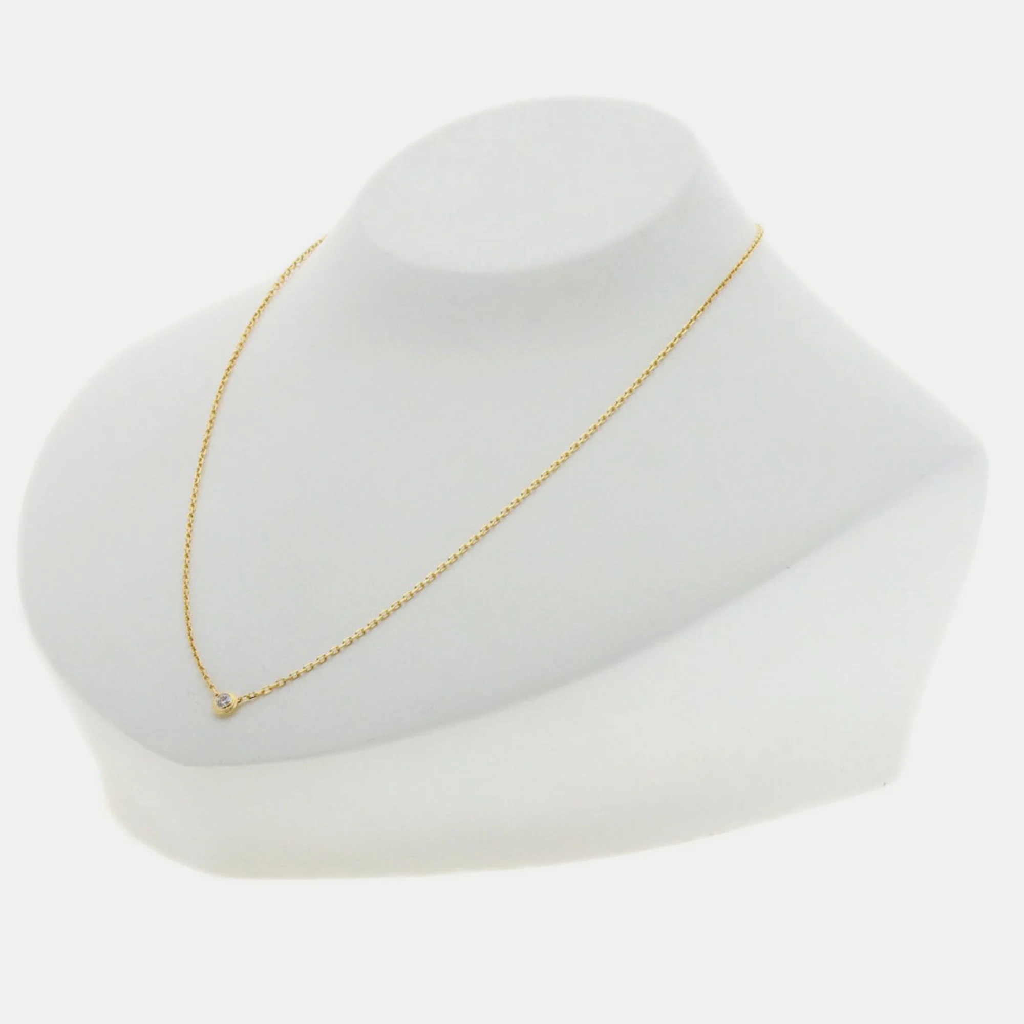 

Cartier 18K Yellow Gold and Diamond D'amour Pendant Necklace