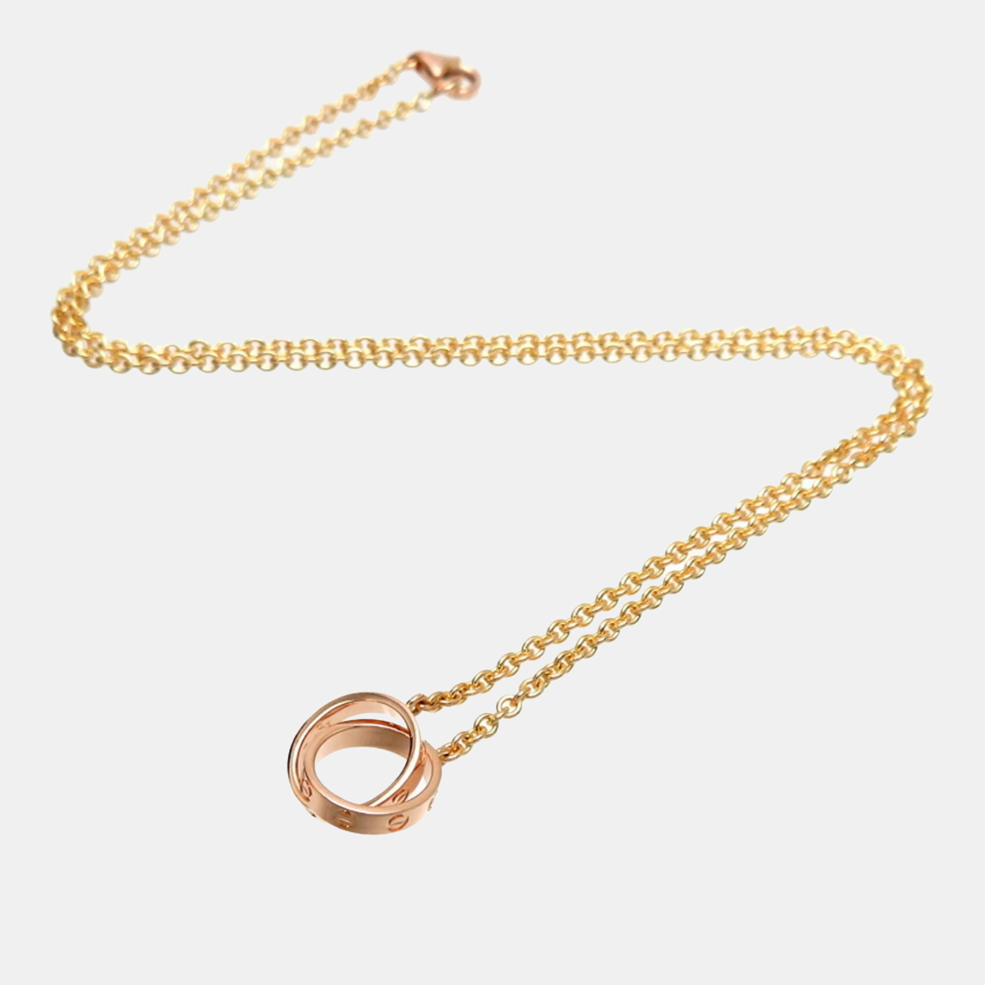 

Cartier 18K Rose Gold Love Pendant Necklace