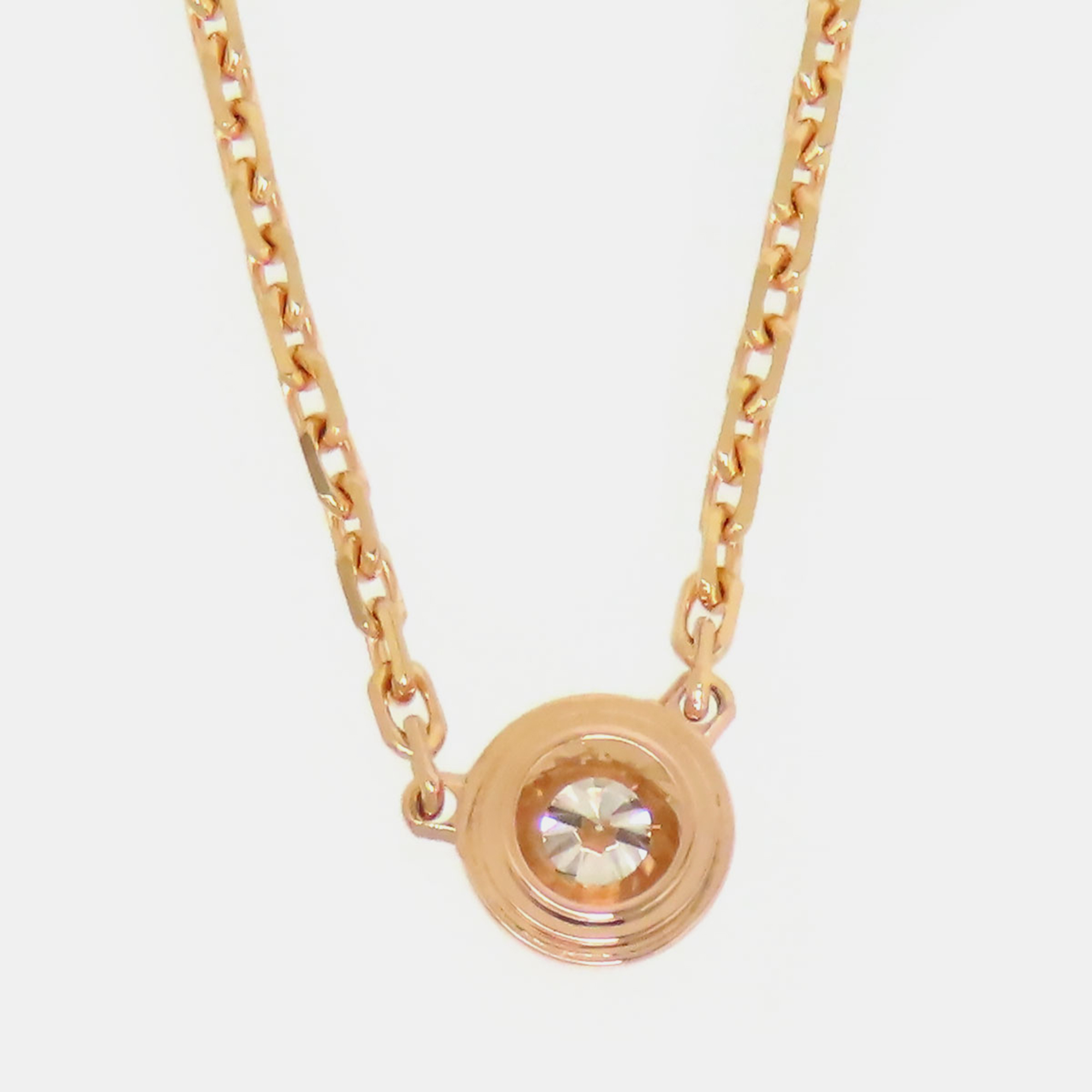 

Cartier 18k Rose Gold 0.8 cwt Diamond D'Amour Necklace