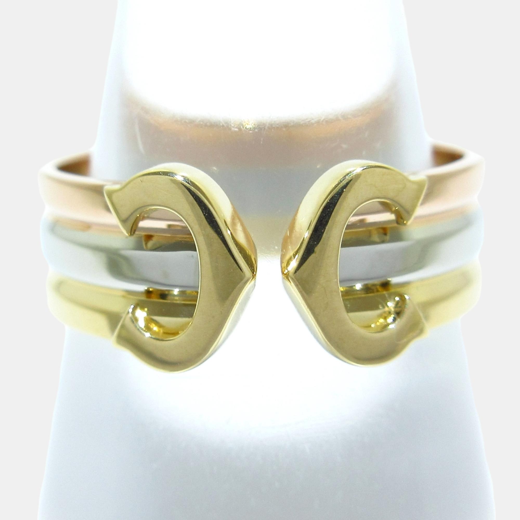 

Cartier White Gold, Rose Gold, Yellow Gold Ring 52