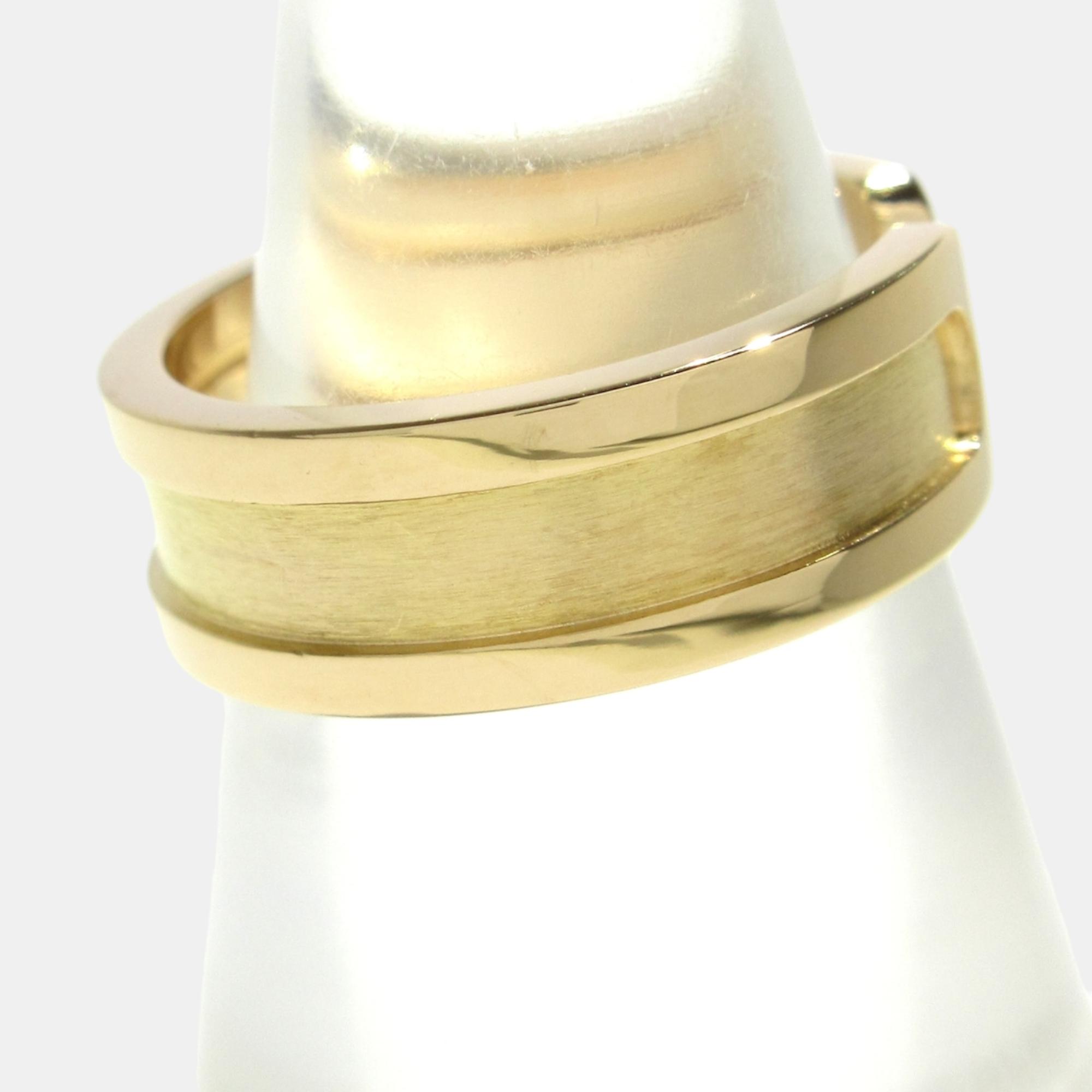 

Cartier Yellow Gold C de Cartier Ring Size 51