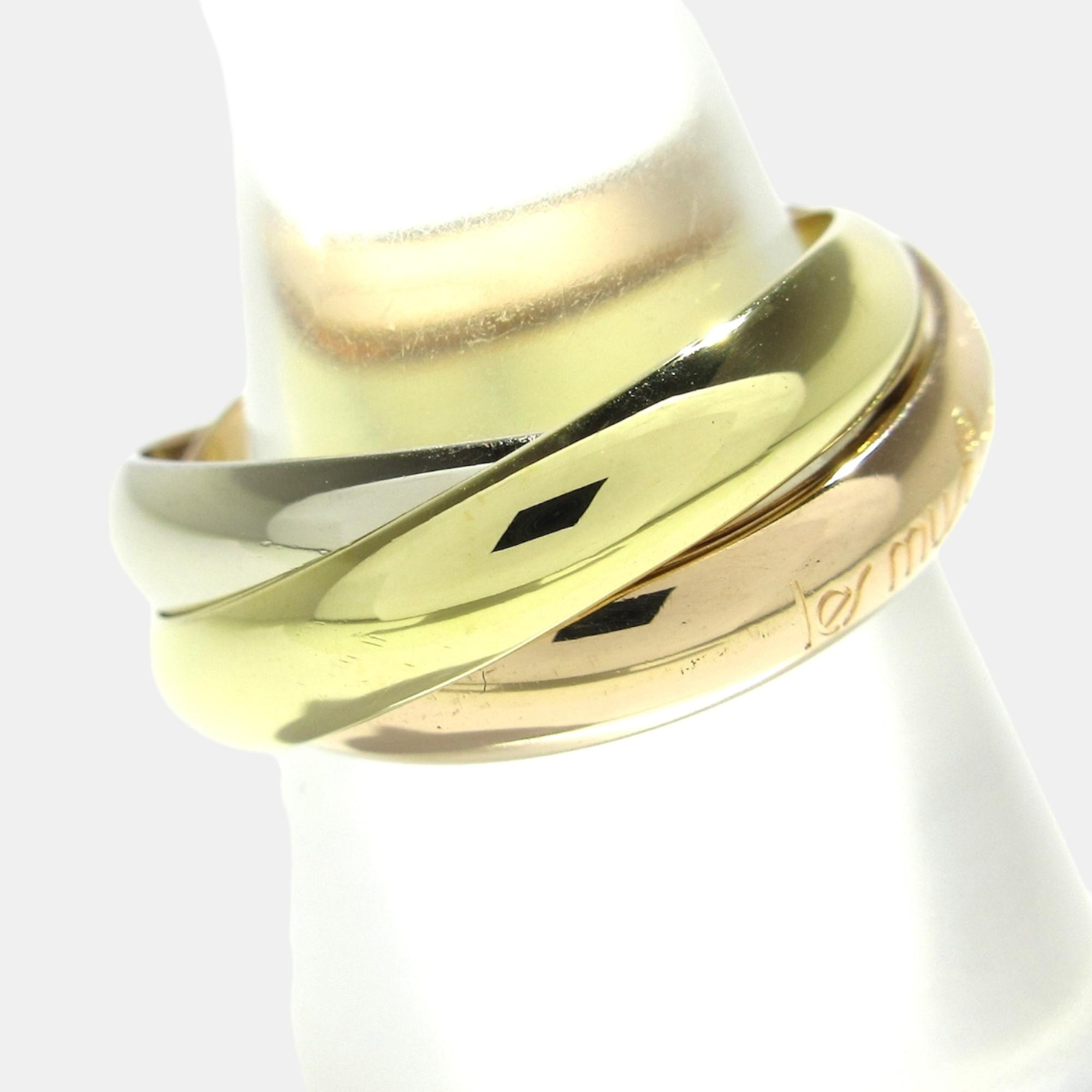 

Cartier Yellow Gold Trinity Ring 52