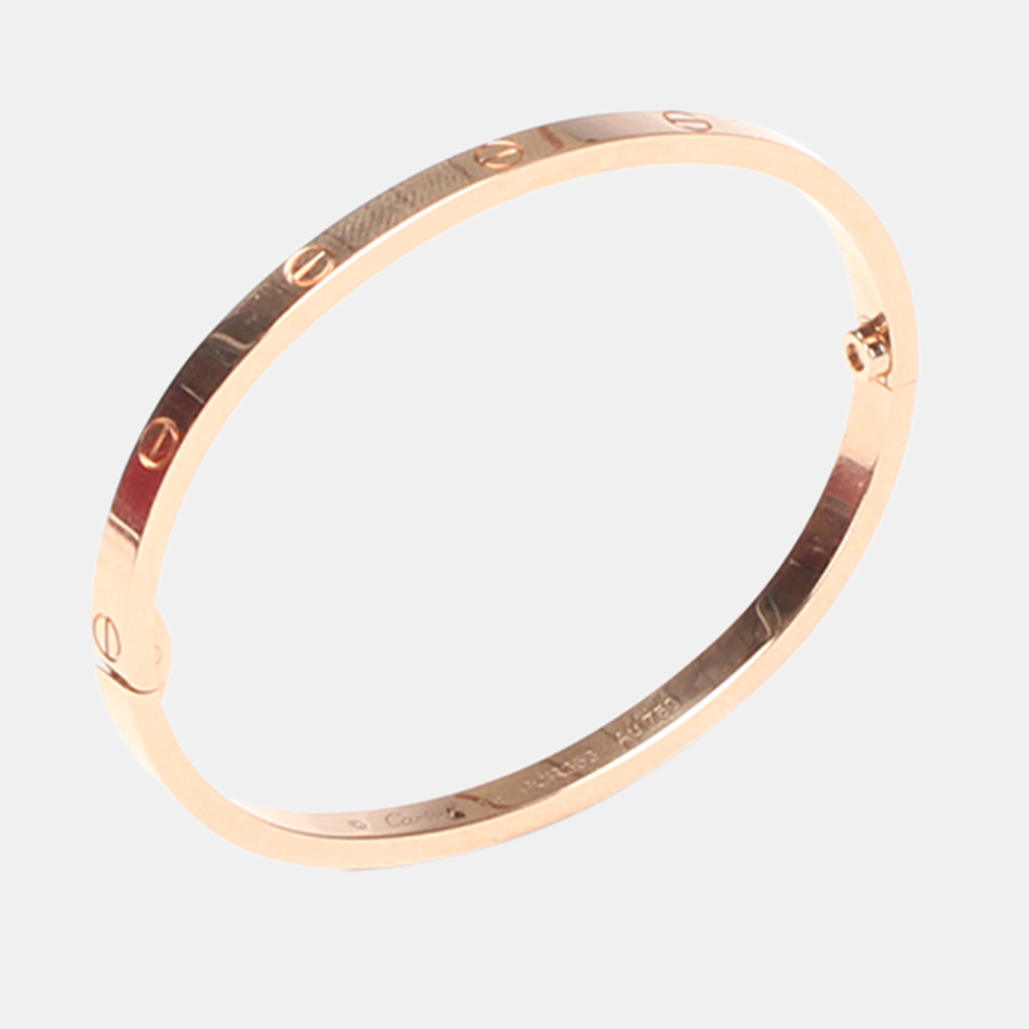 

Cartier 18K Rose Gold Love Bracelet