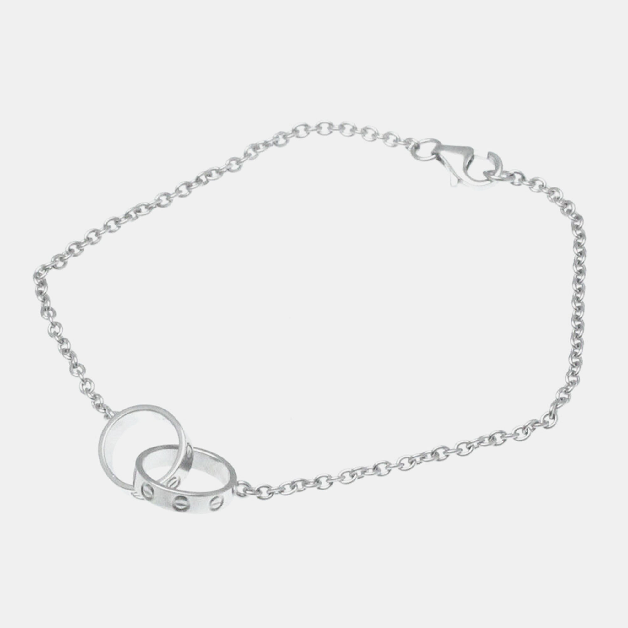 

Cartier 18K White Gold Love Bracelet