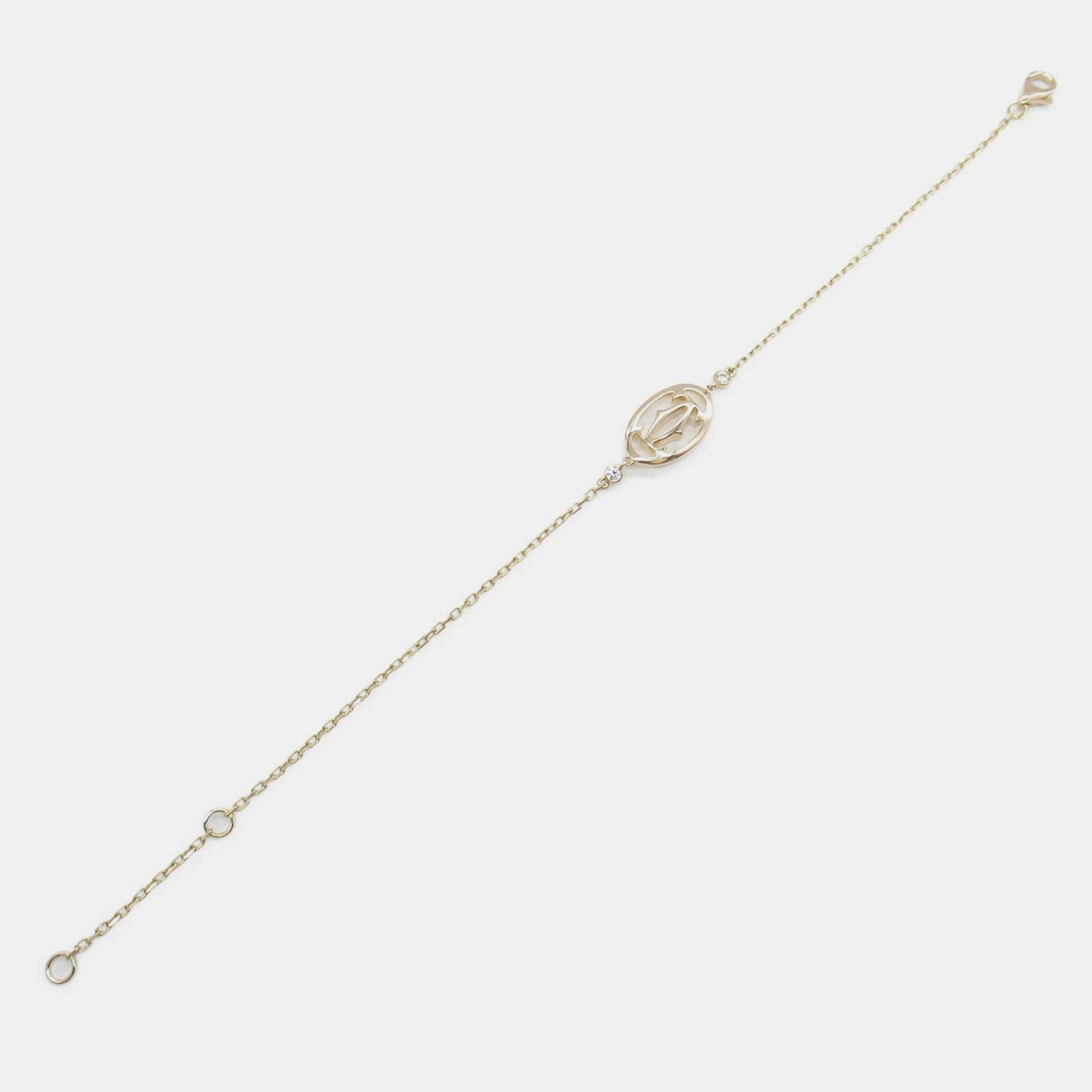 

Cartier 18K Rose Gold C De Cartier Chain Bracelet
