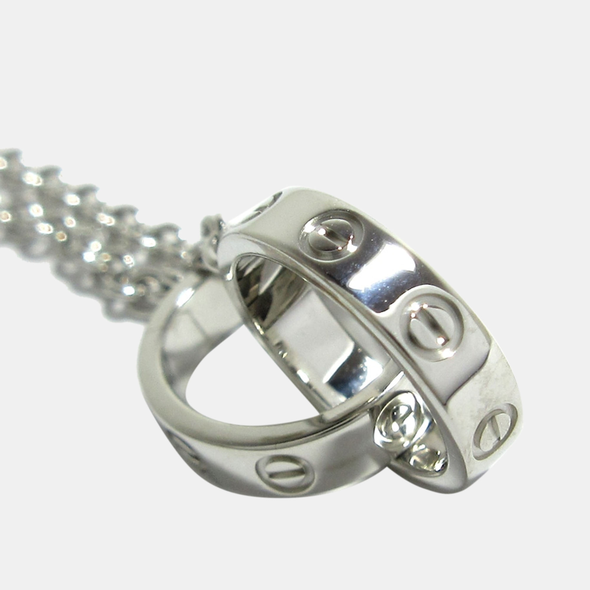 

Cartier 18K White Gold Love Bracelet