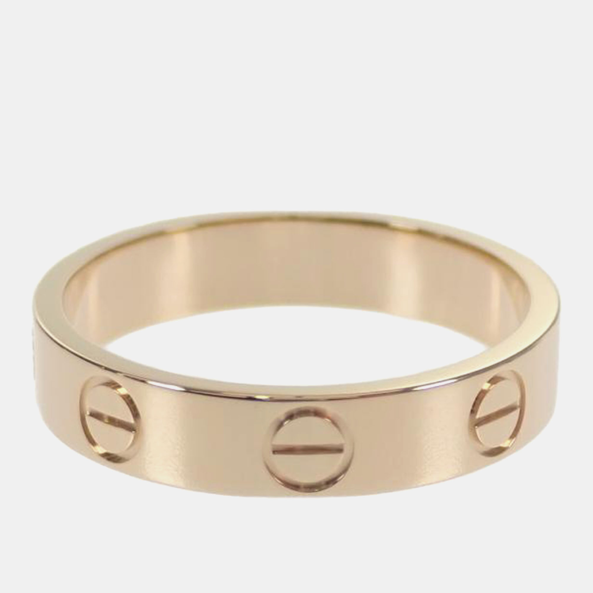 

Cartier 18K Yellow Gold Love Band Ring EU 49