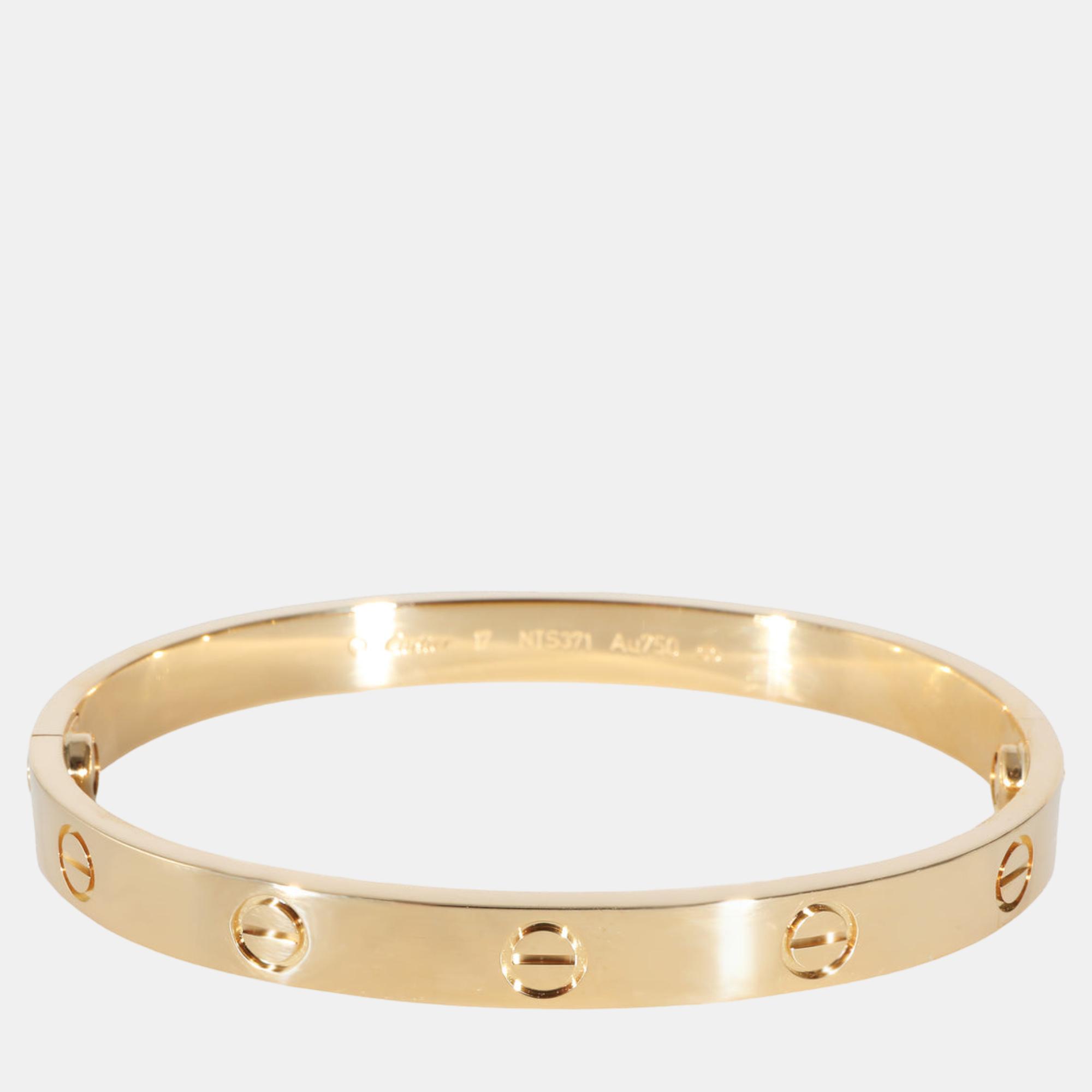 

Cartier Love Bracelet in 18k Yellow Gold