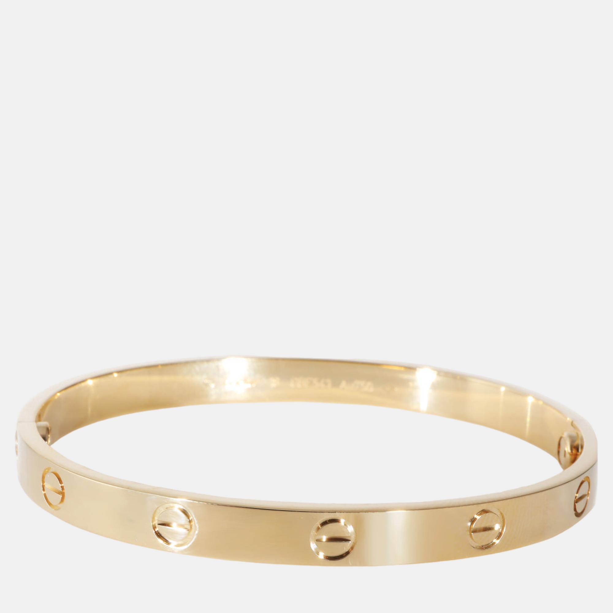 

Cartier Love Bangle in 18K Yellow Gold