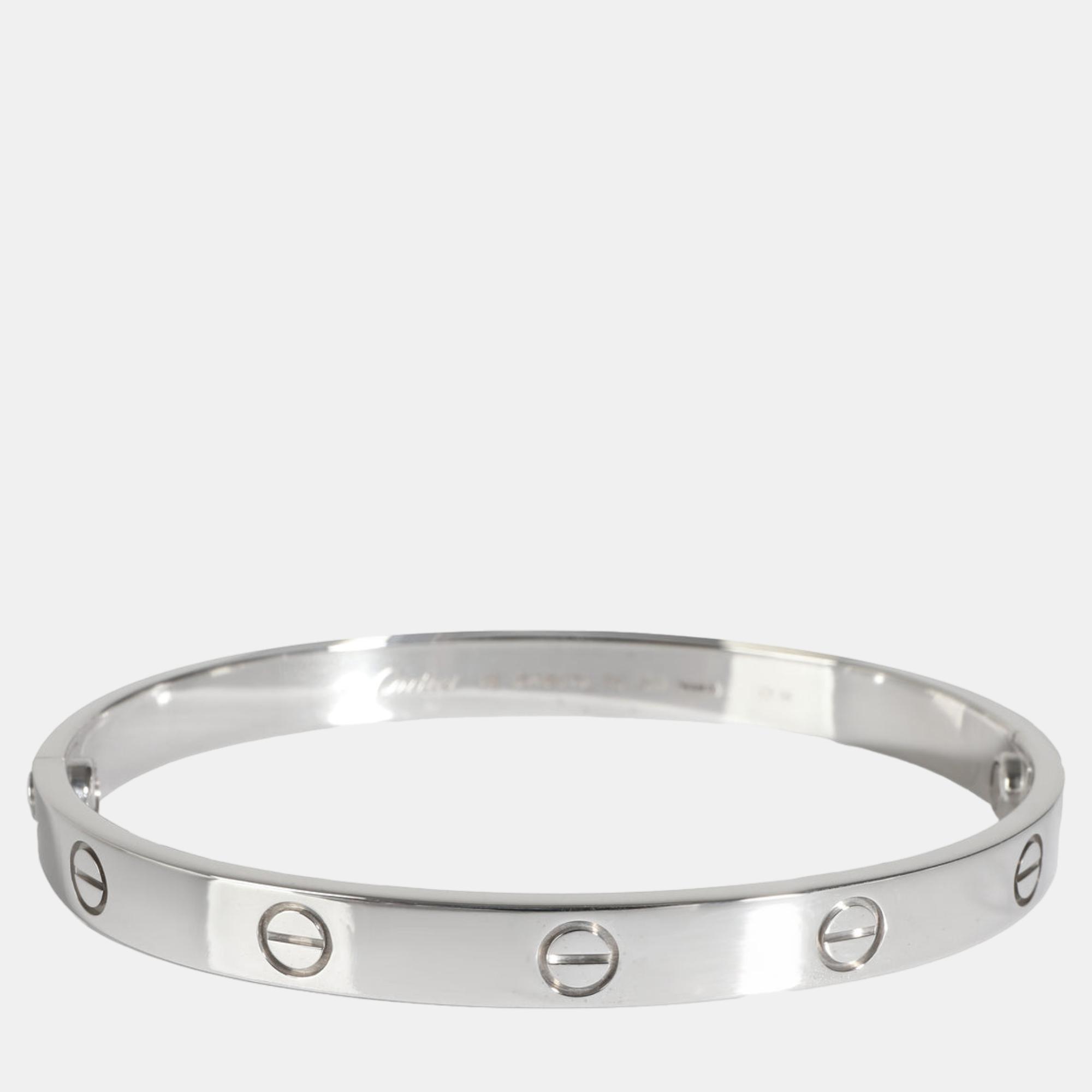 

Cartier Love Bangle in 18K White Gold