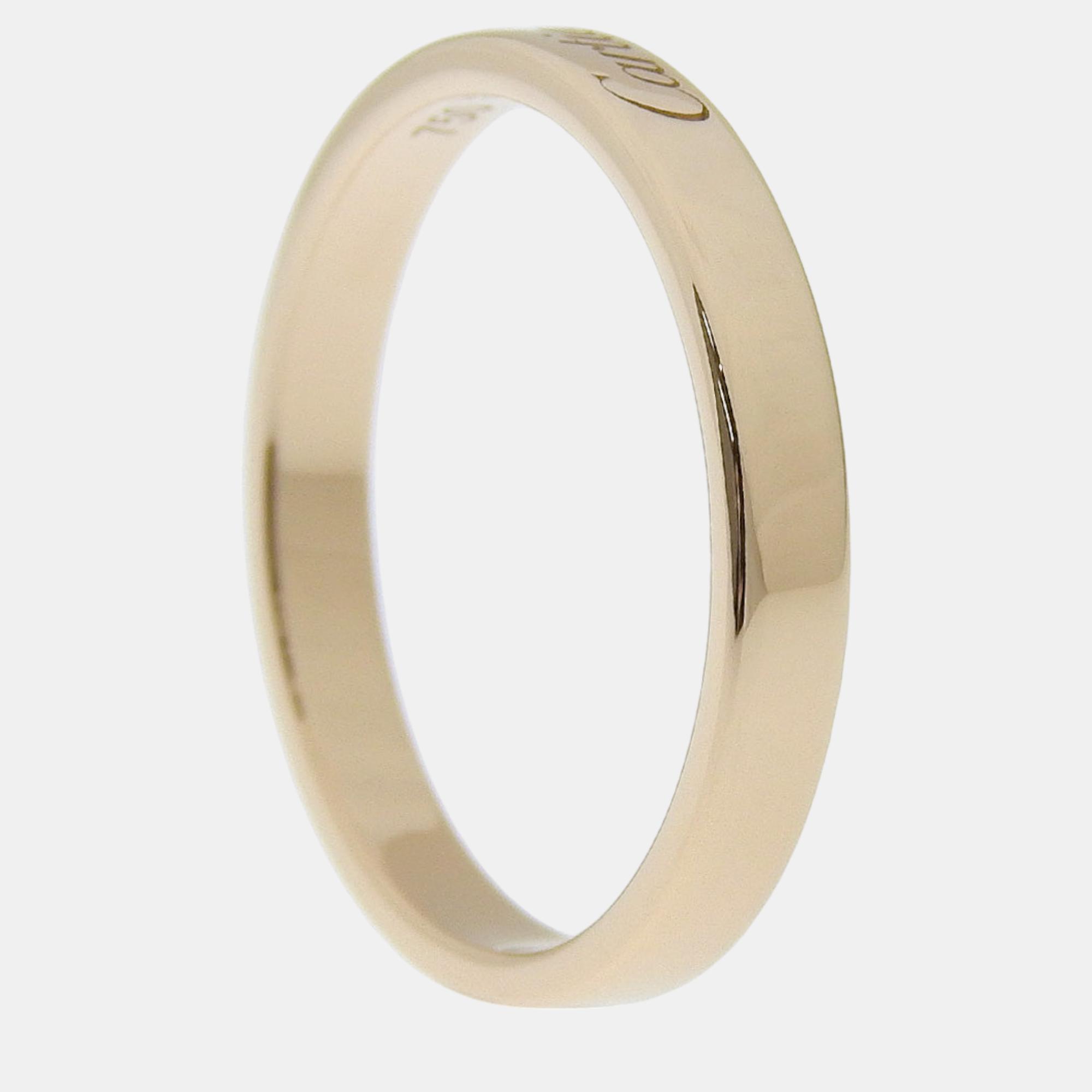 

Tiffany & Co 18K Rose Gold Diamond Wedding Ring Size