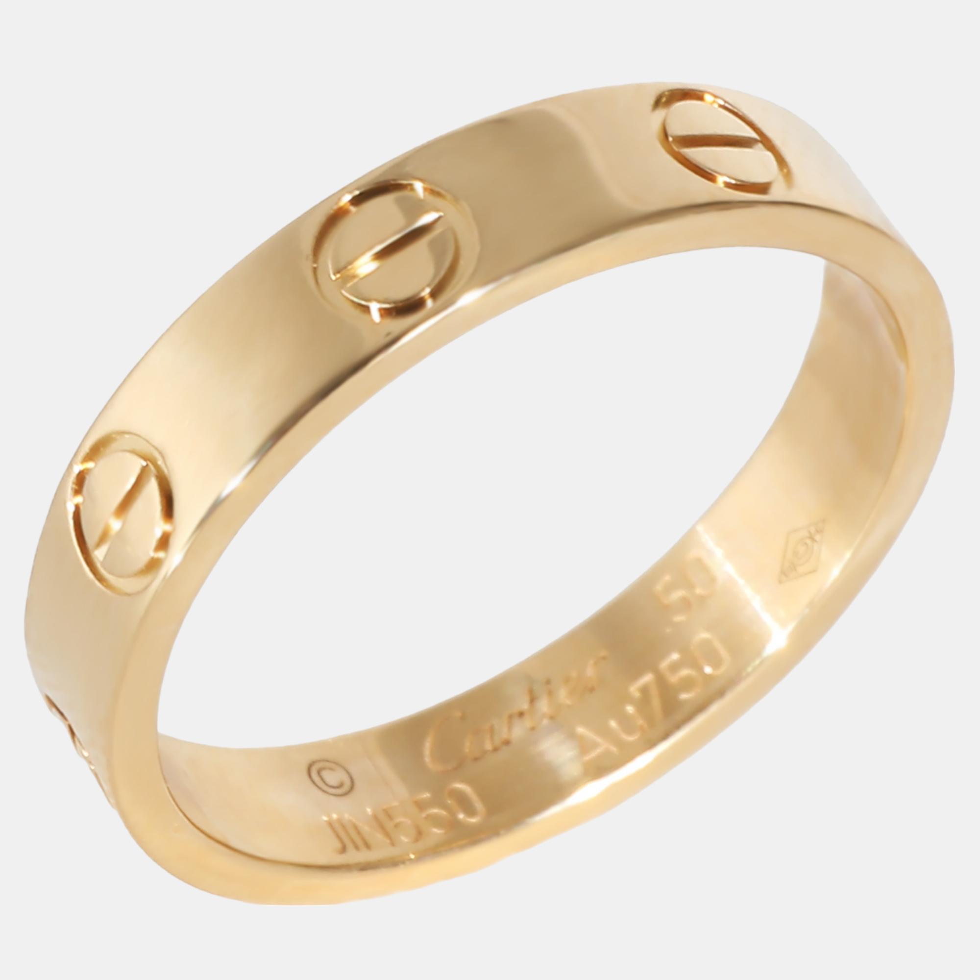 

Cartier Love Band in 18k Yellow Gold