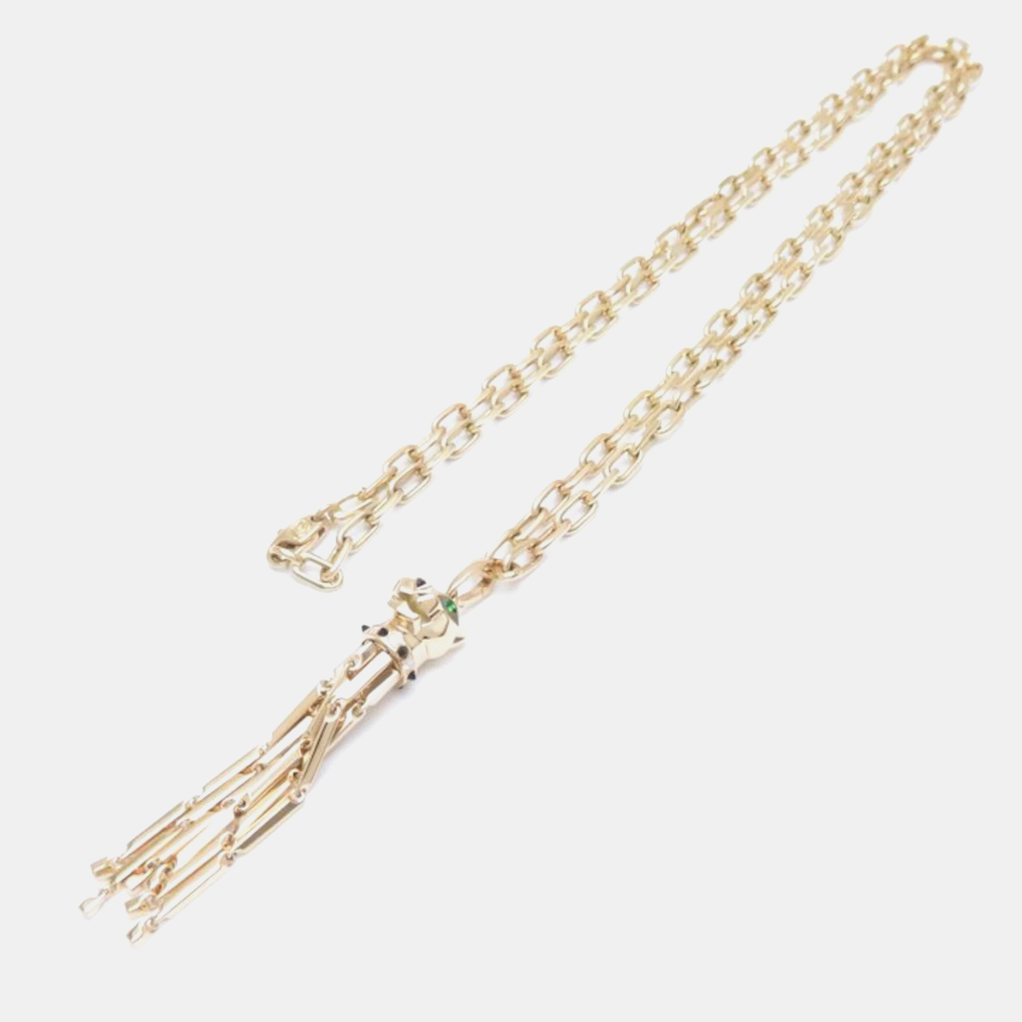 Discover the epitome of elegance with this Cartier necklace. Meticulously crafted with timeless design and artisanal excellence it encapsulates exclusivity. Elevate any outfit with a symbol of enduring value and exquisite craftsmanship.