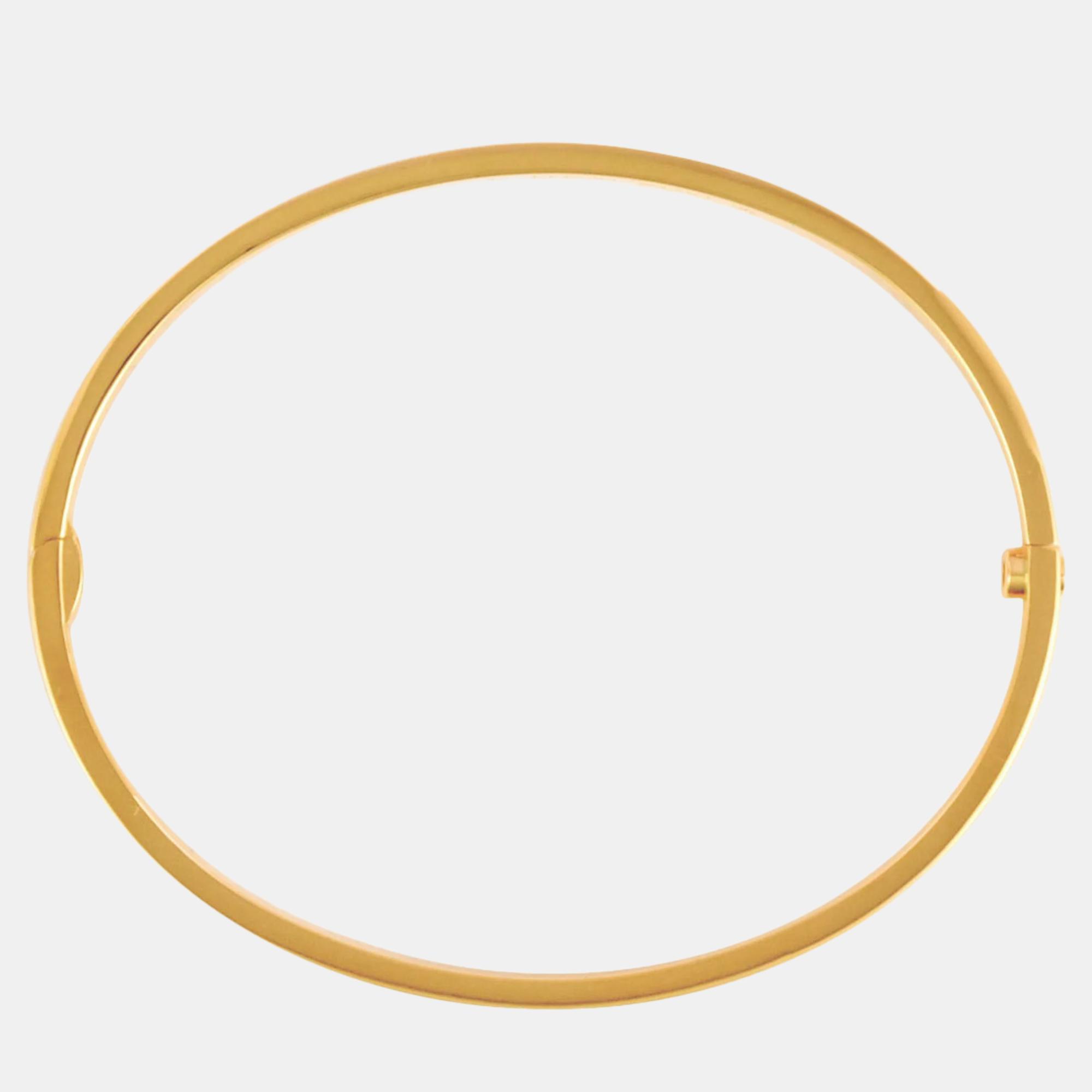 

Cartier 18K Yellow Gold Love Bangle Bracelet