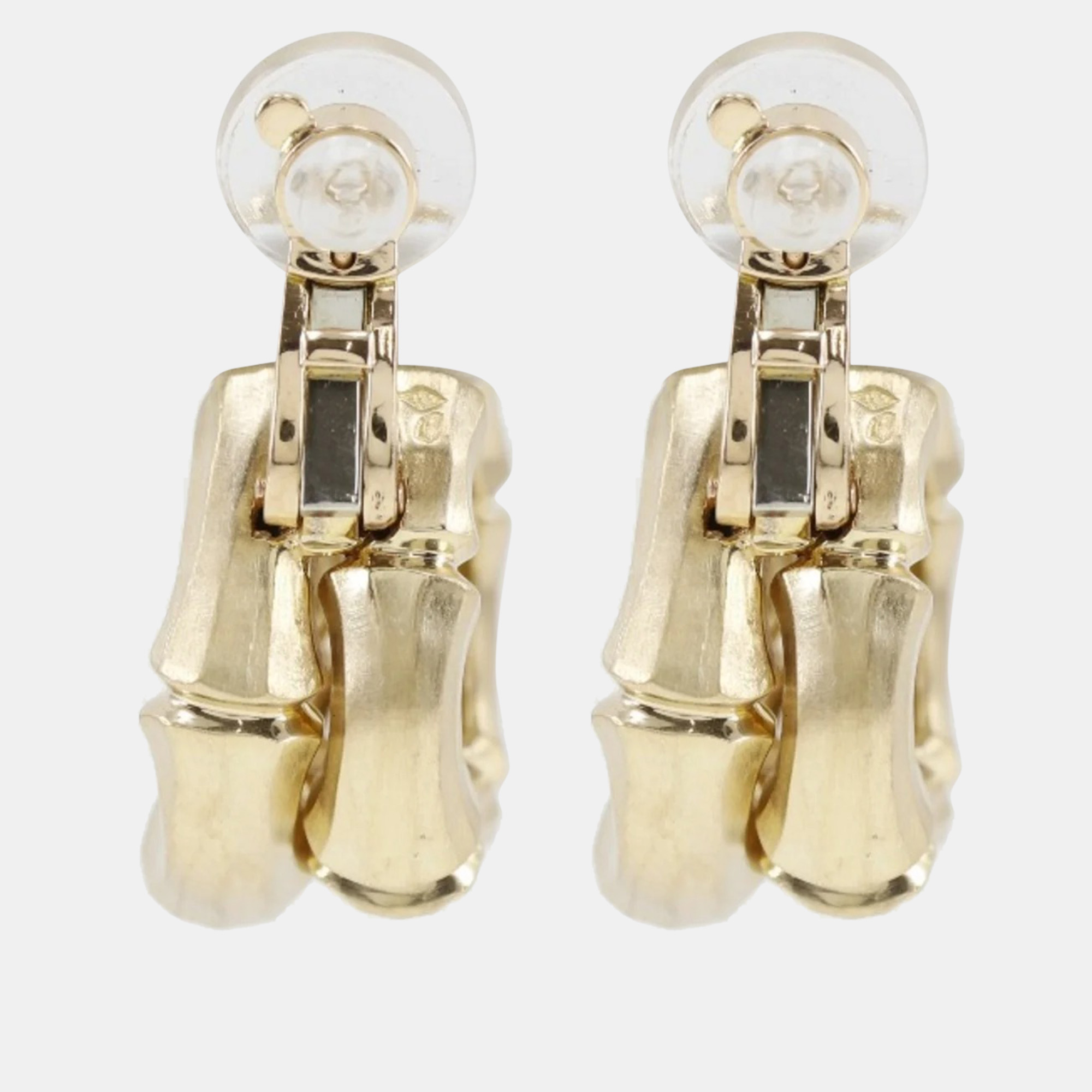 

Cartier 18K Yellow Gold Bamboo Earrings