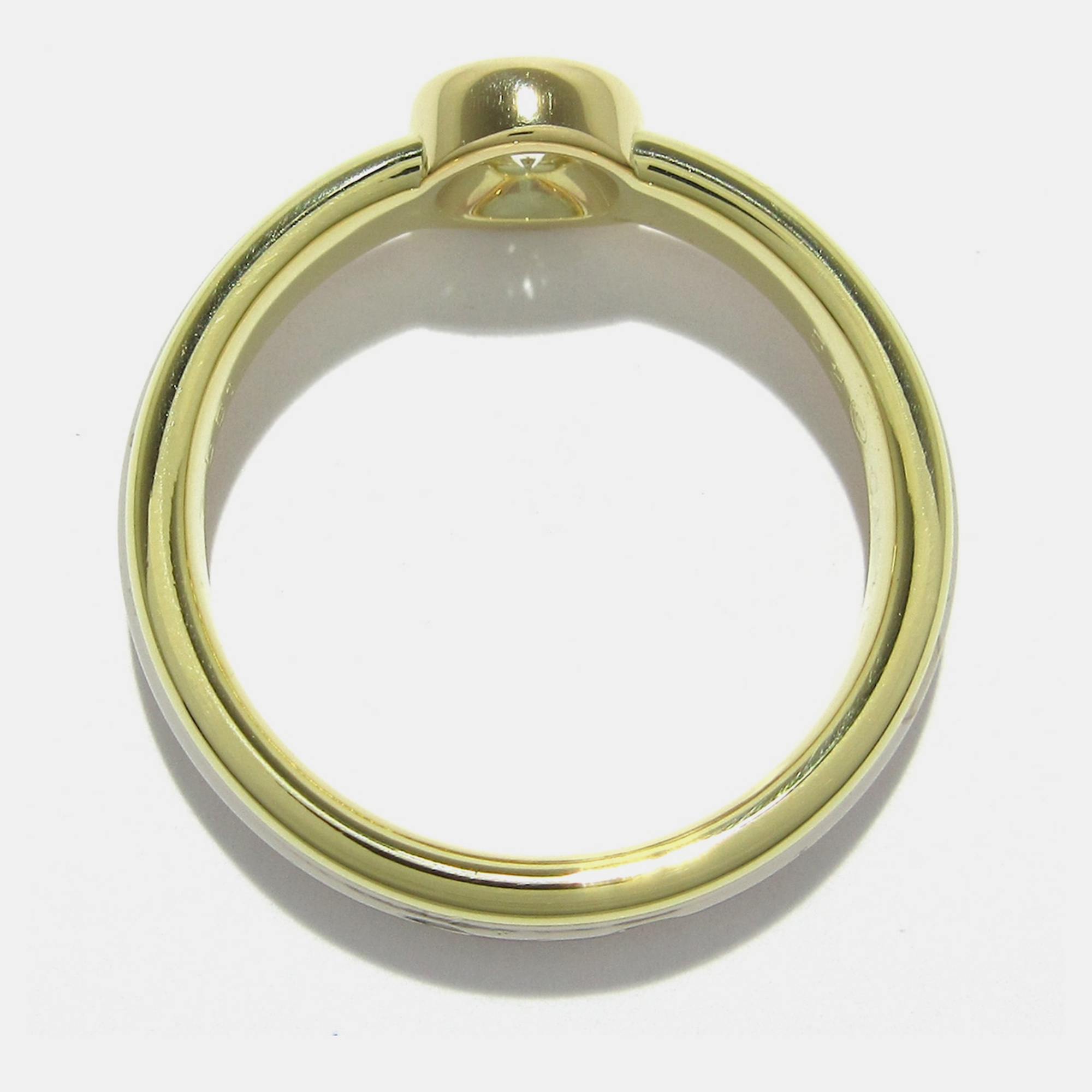 

Cartier 18K Yellow Gold, Rose Gold, White Gold and Diamond Trinity Band Ring