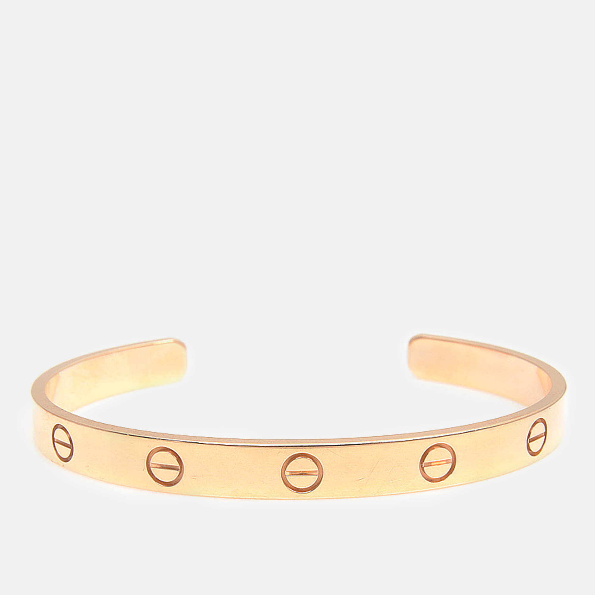 

Cartier 18K Rose Gold Love Bangle Bracelet
